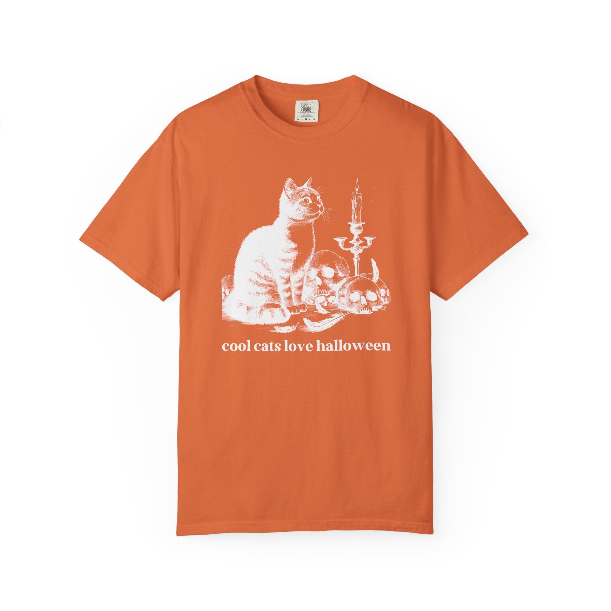 Halloween Cat Lover Tee - Opal and June