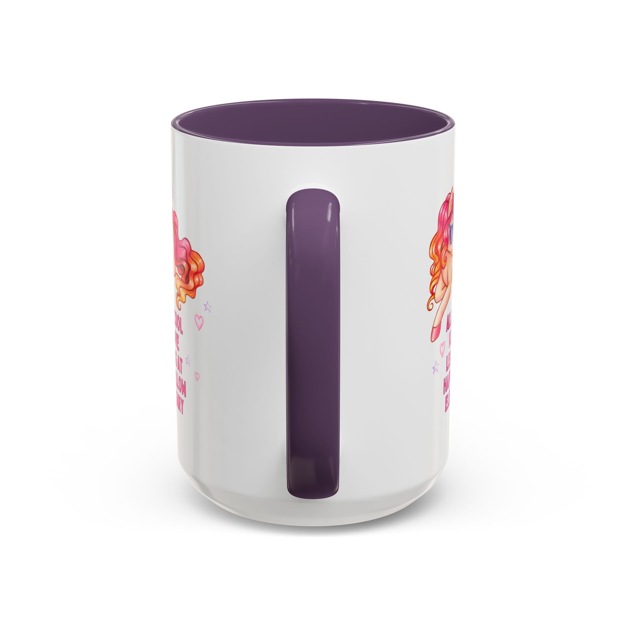 Happy Hollow Elementary School Coffee Mug: Cool Kids Unicorn | FPS + Opal and June Coffee Mug, Fayetteville Public Schools - Opal and June