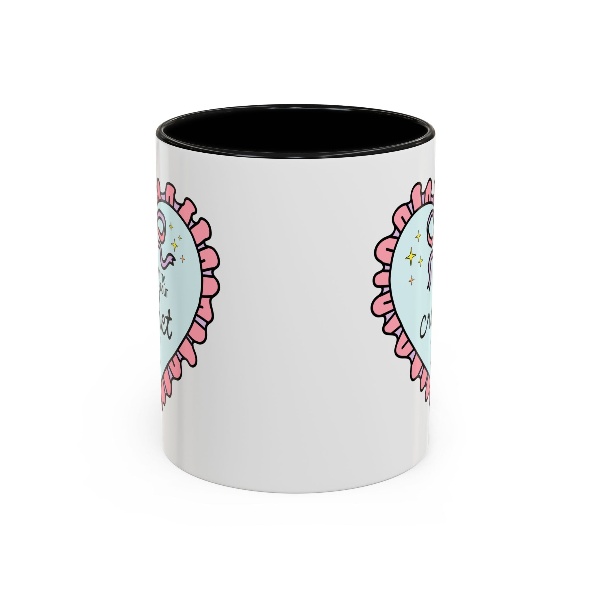 Happy to Talk About Crochet All Day Long Coffee Mug - Opal and June