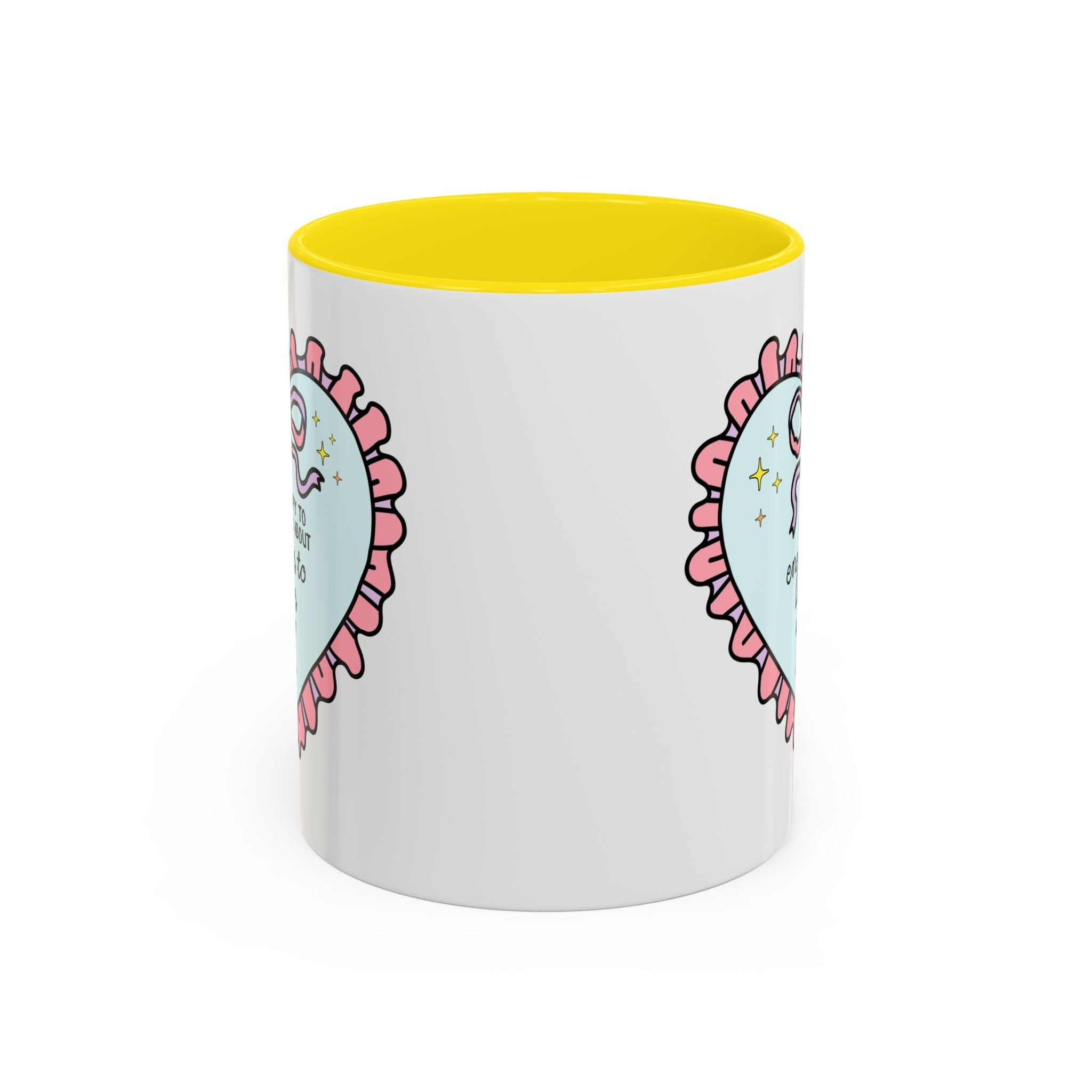 Happy to Talk About Enemies to Lovers All Day Long Coffee Mug - Opal and June