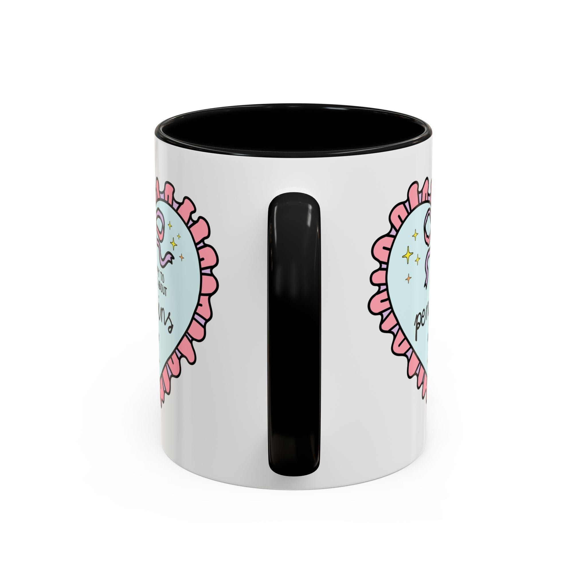 Happy to Talk About Penguins All Day Long Coffee Mug - Opal and June