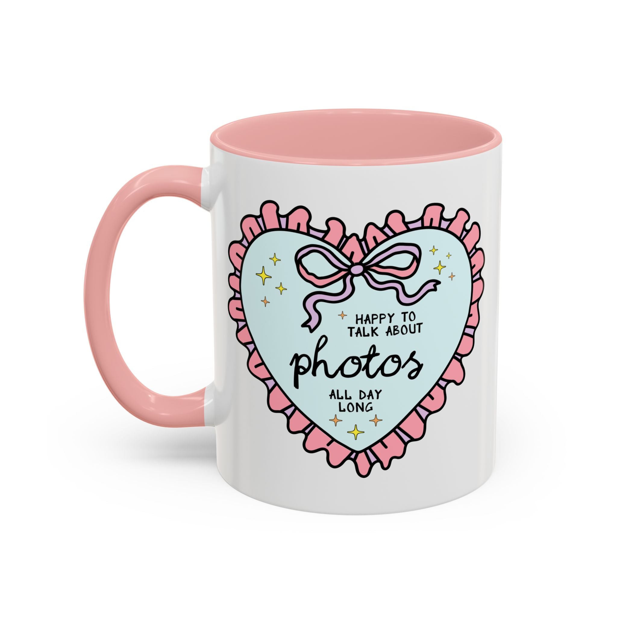Happy to Talk About Photos All Day Long Coffee Mug - Opal and June