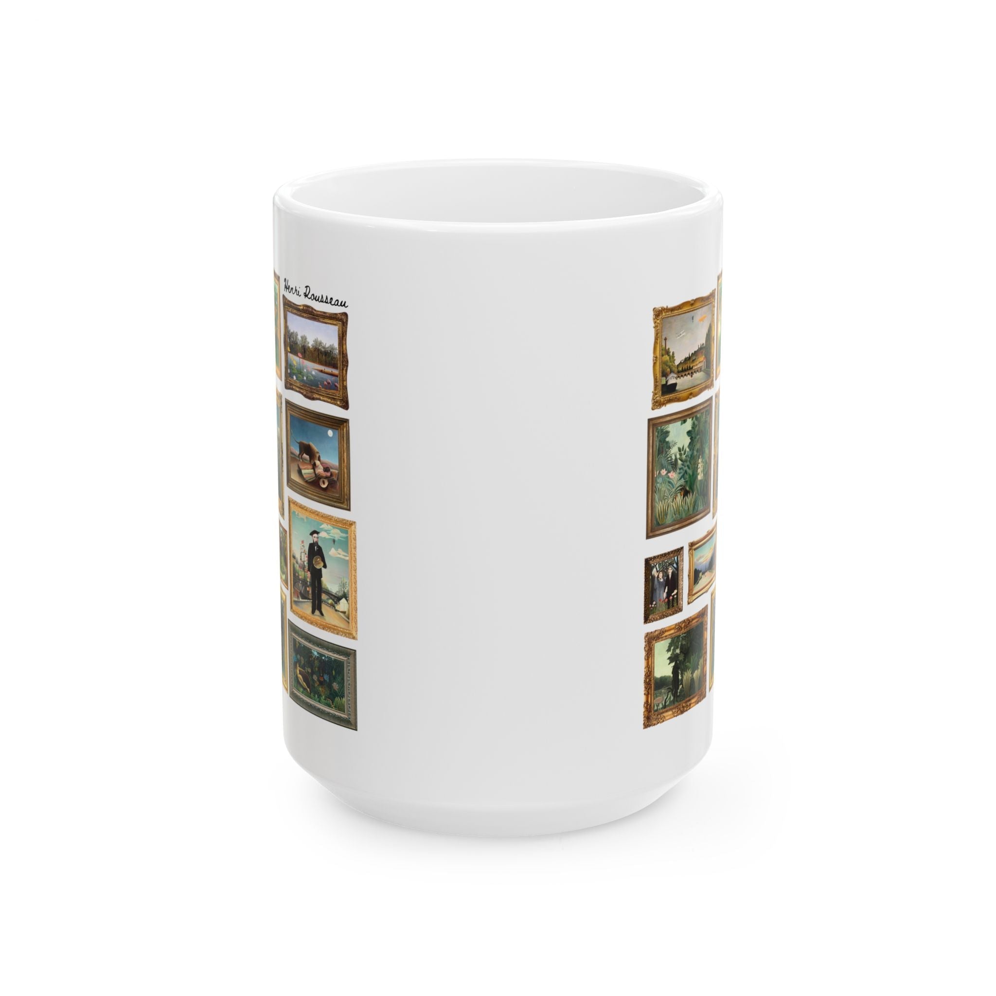 Henri Rousseau Art History Coffee Mug for Museum Lover, French Post - Impressionist Art Movement, Colorful Primitivism Art Historian Gift - Opal and June