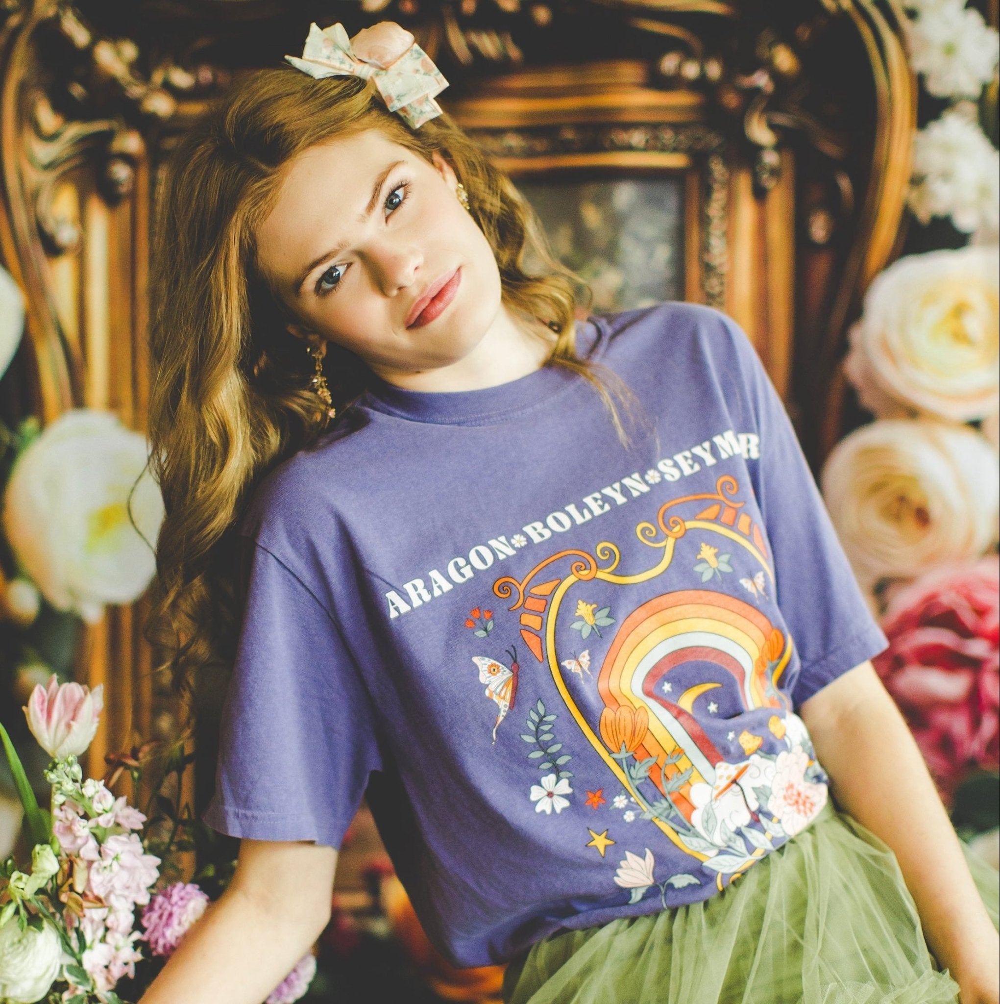Henry the 8th's Wives Tee Shirt - Opal and June