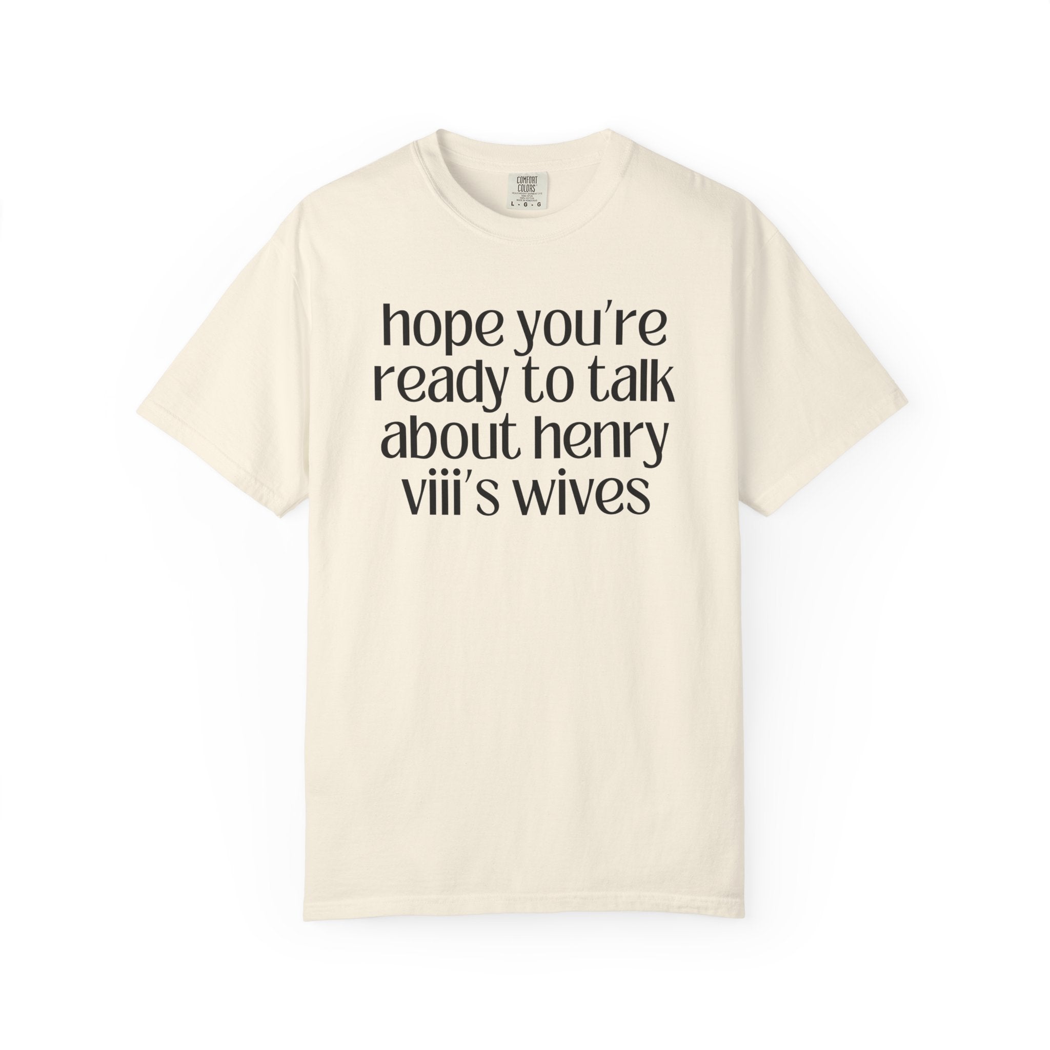 Henry VIII Tudor History Tee - Opal and June
