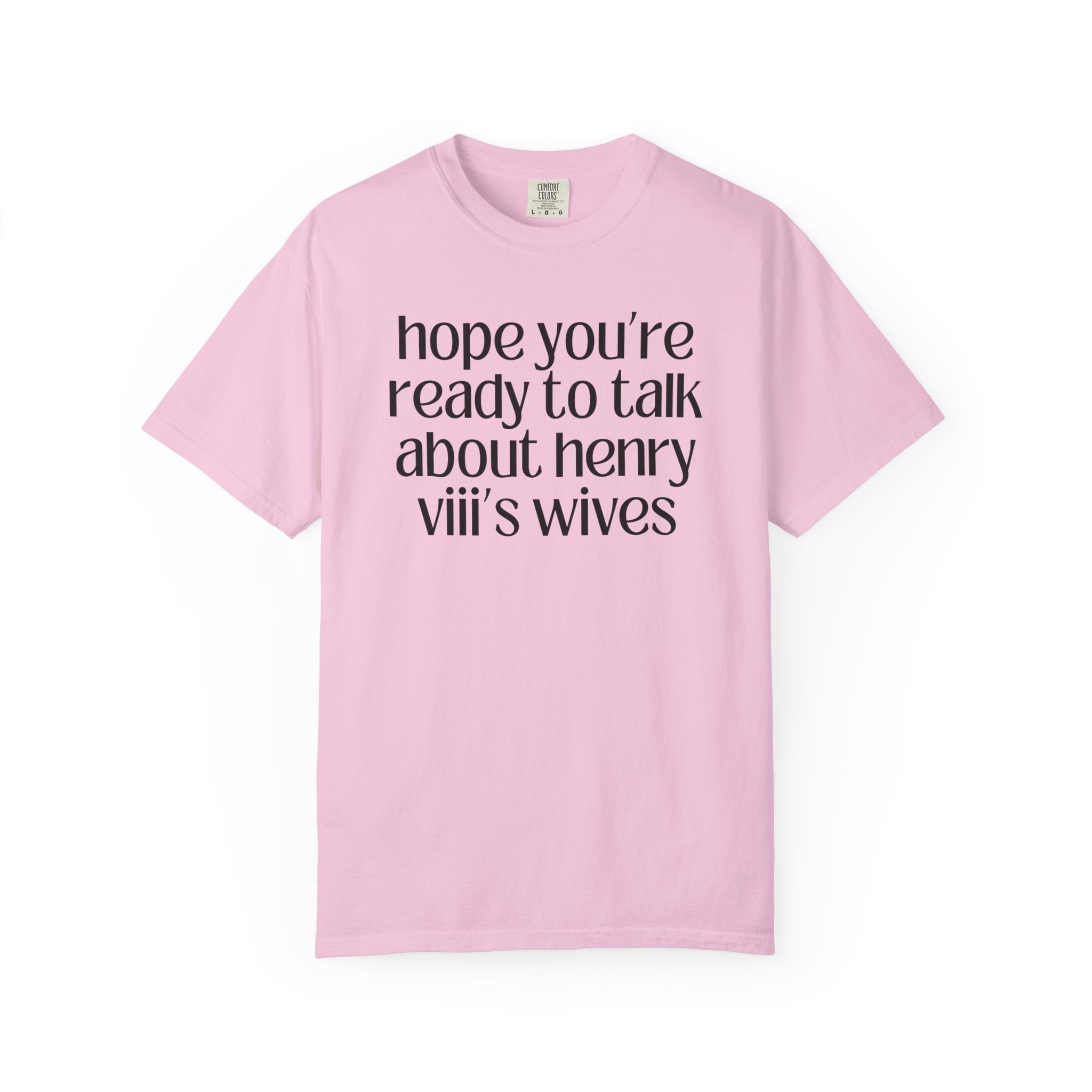 Henry VIII Tudor History Tee - Opal and June