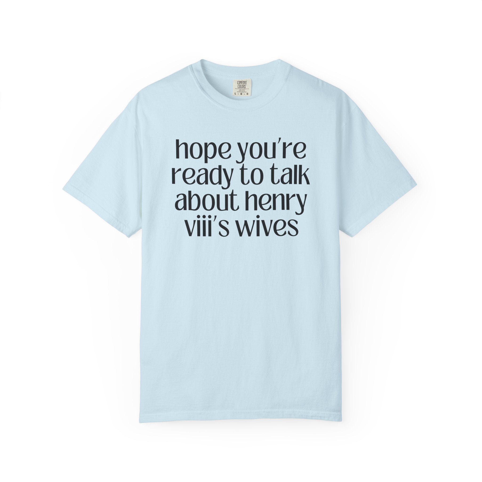 Henry VIII Tudor History Tee - Opal and June