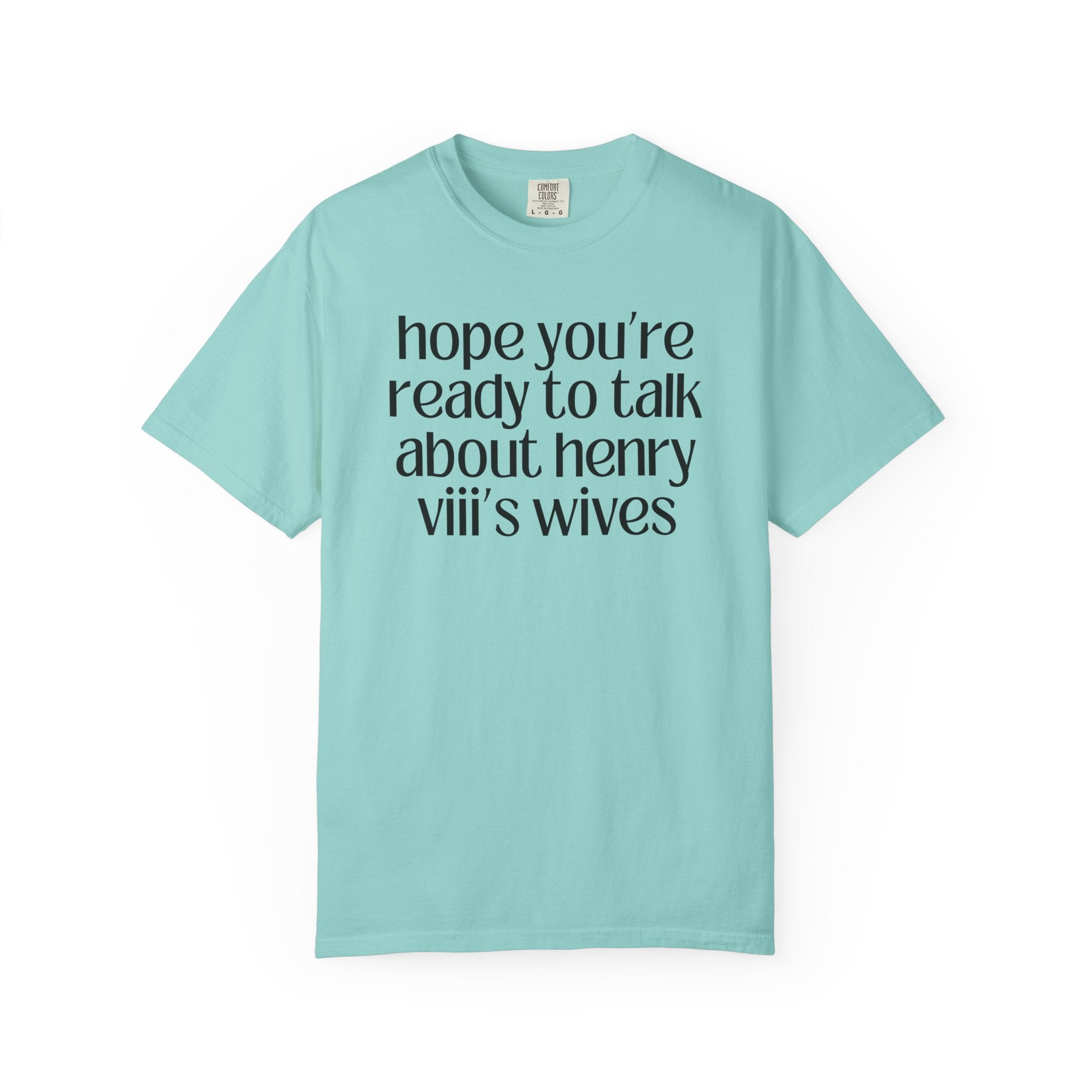 Henry VIII Tudor History Tee - Opal and June