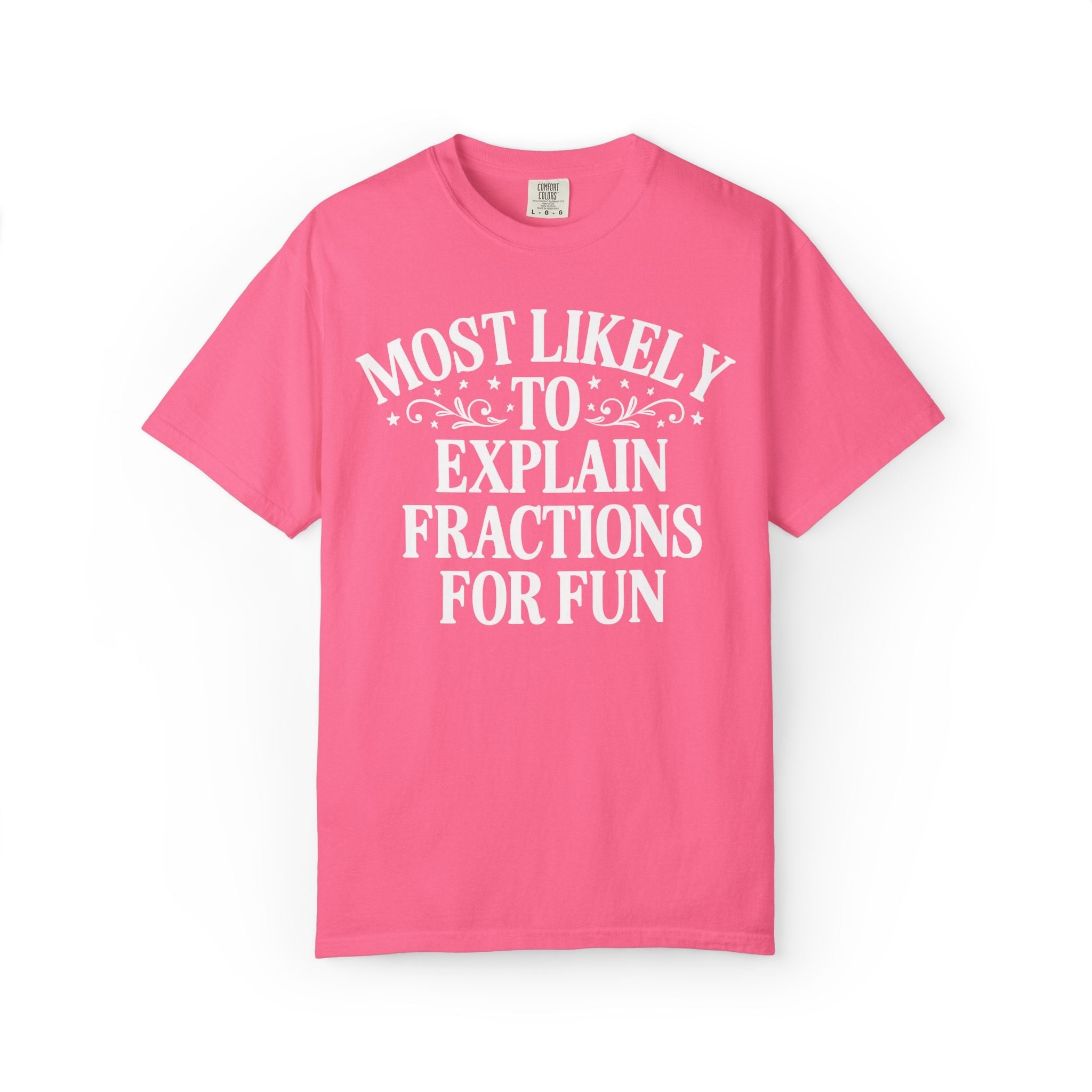 High School Math Teacher Tee Shirt, Matching Back to School Most Likely To Math Department T-Shirt for Middle School, Junior High Teacher - Opal and June