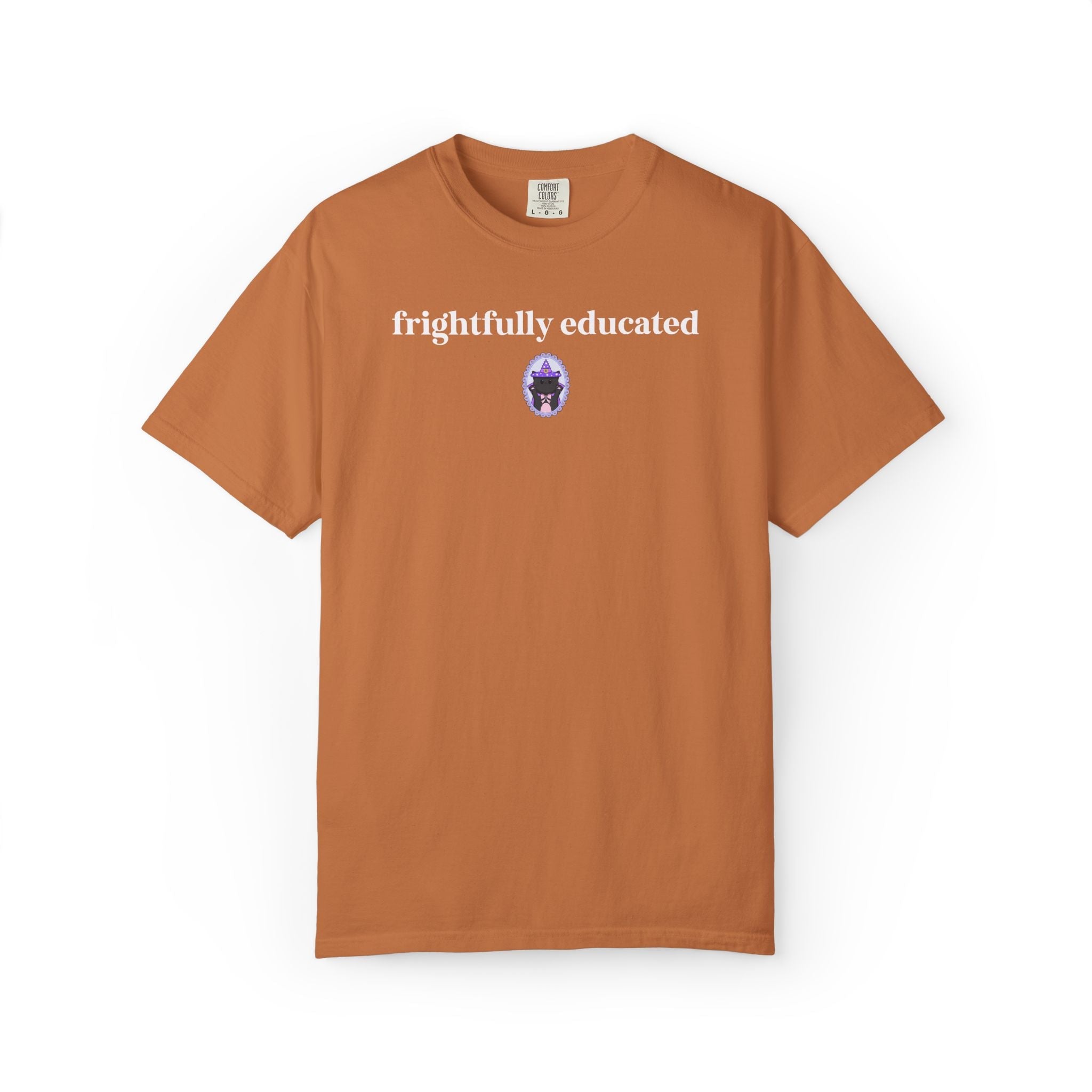 High School Teacher Halloween Tee Shirt with Funny Sayings, Silly Gen Z Aesthetic Preppy Teacher Matching Tee Shirt, Spooky Season or Fall - Opal and June