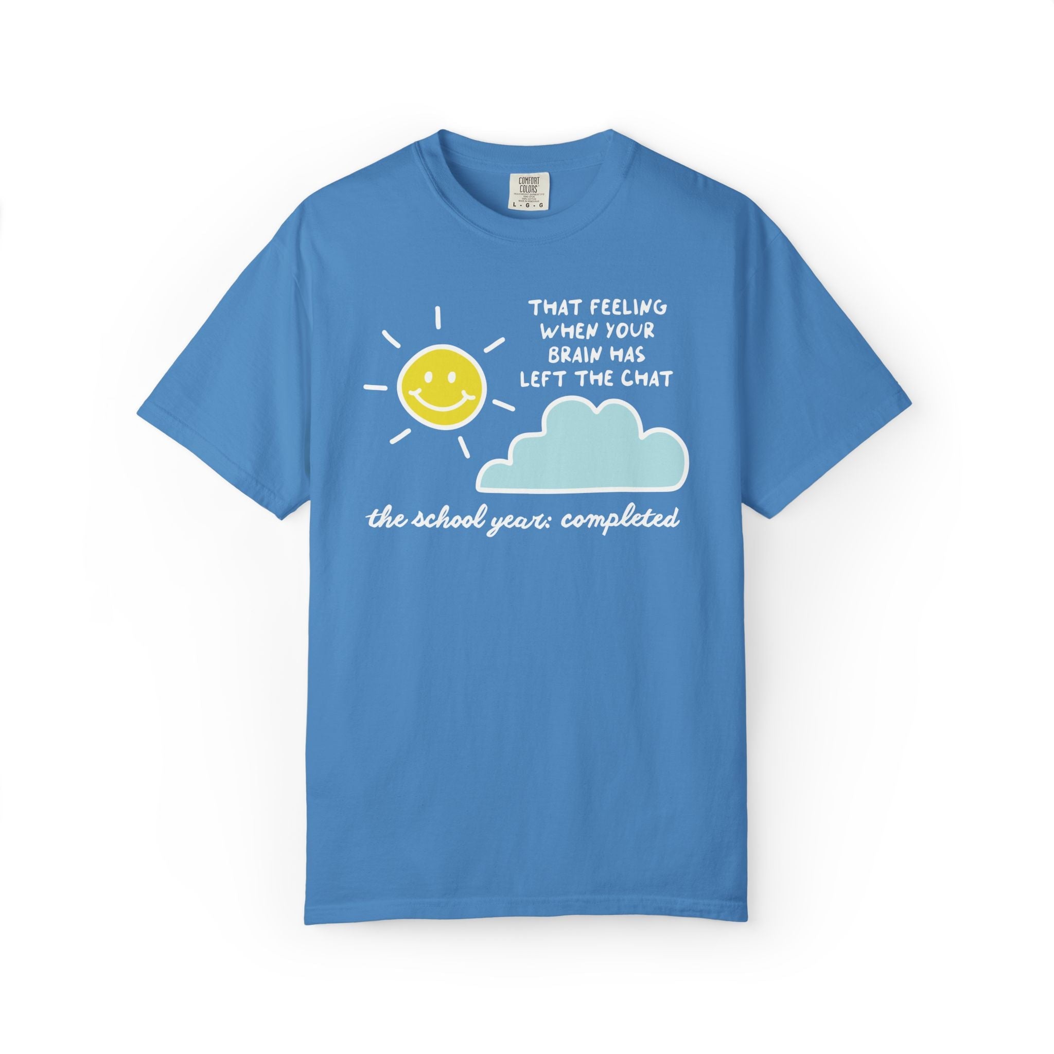 High School Teacher Last Day of School Matching Tee: Funny Dreamcore Junior High School Staff Funny Saying T-Shirt for End of School Year - Opal and June