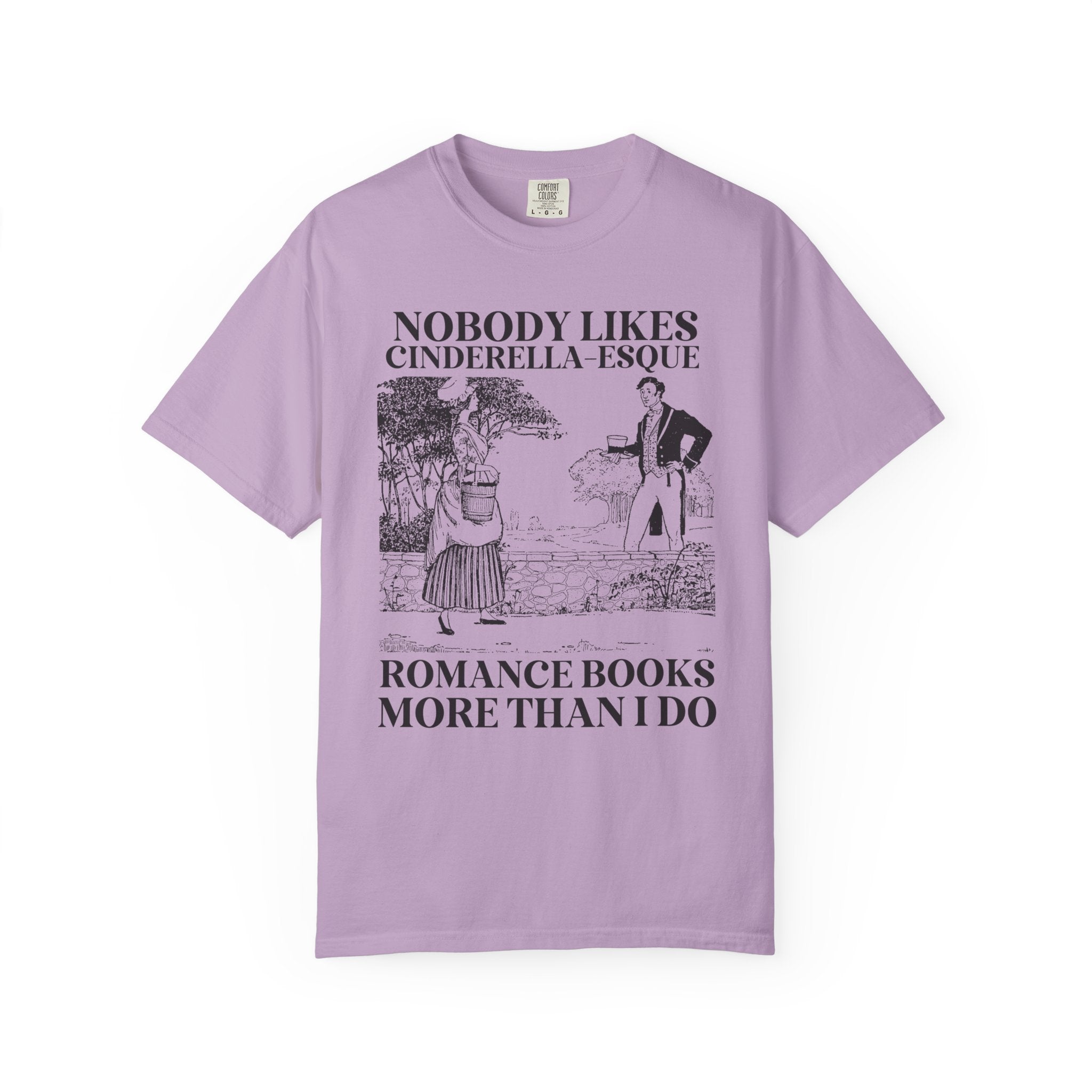 Historical Romance Tee Shirt for Romance Reader Who Loves Books Inspired by Grimm's Brother or Hans Christian Andersen Cinderella Fairy Tale - Opal and June