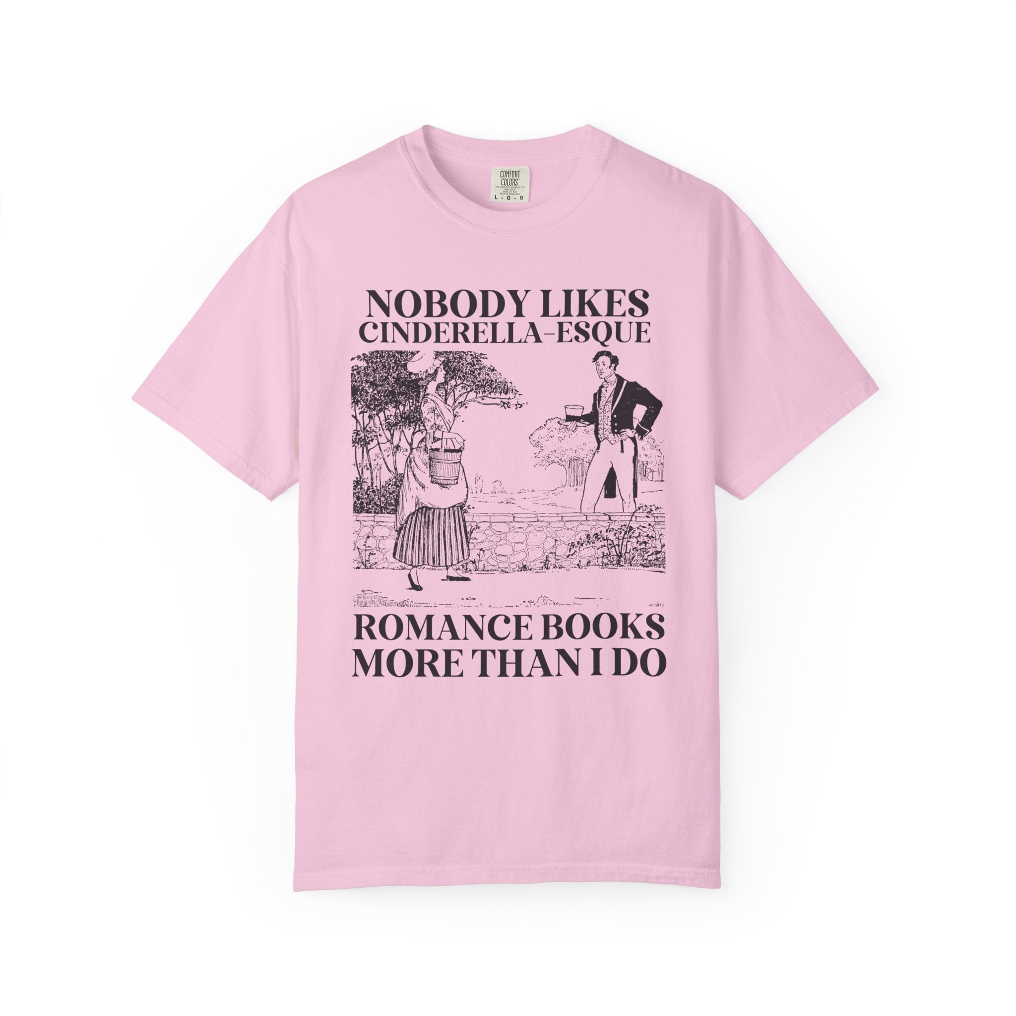 Historical Romance Tee Shirt for Romance Reader Who Loves Books Inspired by Grimm's Brother or Hans Christian Andersen Cinderella Fairy Tale - Opal and June