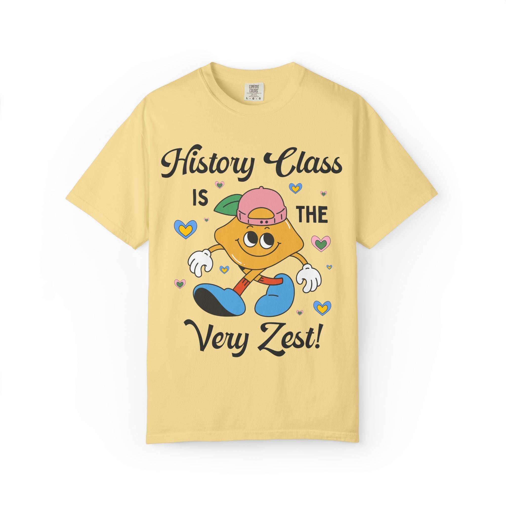 History Class is The Very Zest: Matching Teacher T-Shirt for Meet the Teacher Night or Back to School - Opal and June