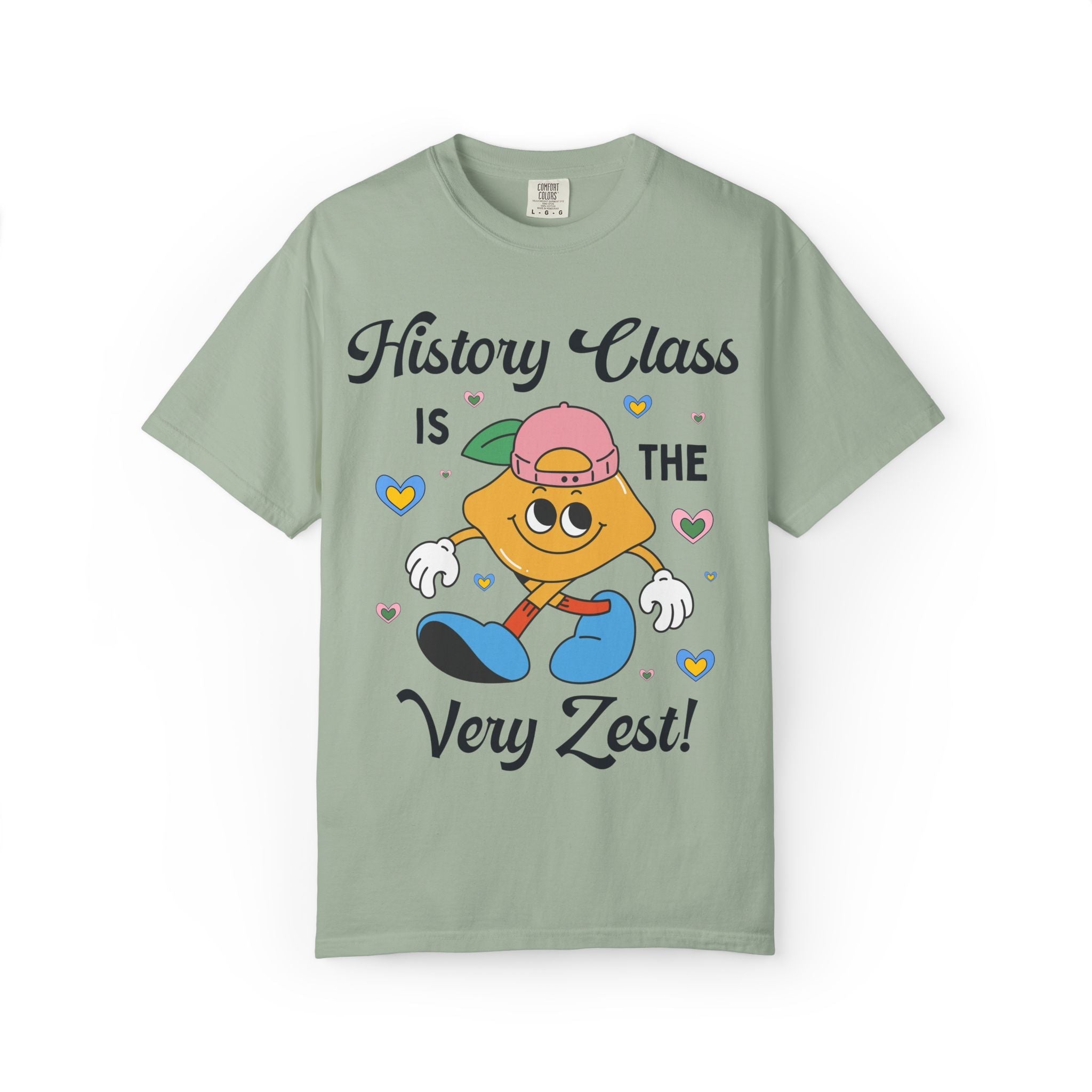 History Class is The Very Zest: Matching Teacher T-Shirt for Meet the Teacher Night or Back to School - Opal and June