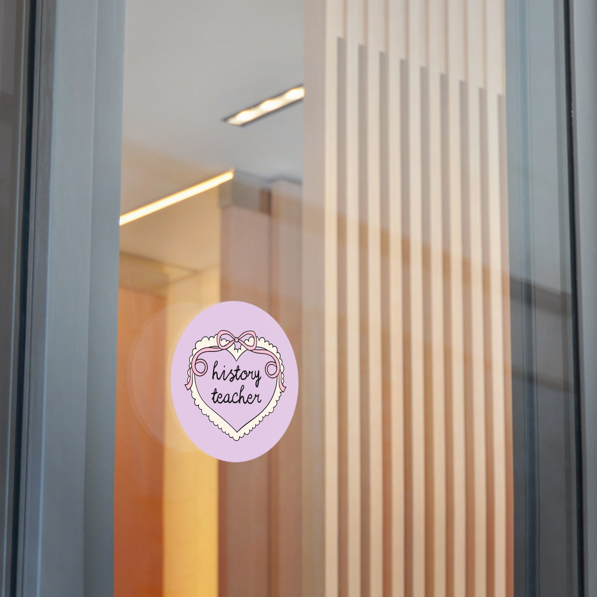 History Teacher Sticker - Opal and June