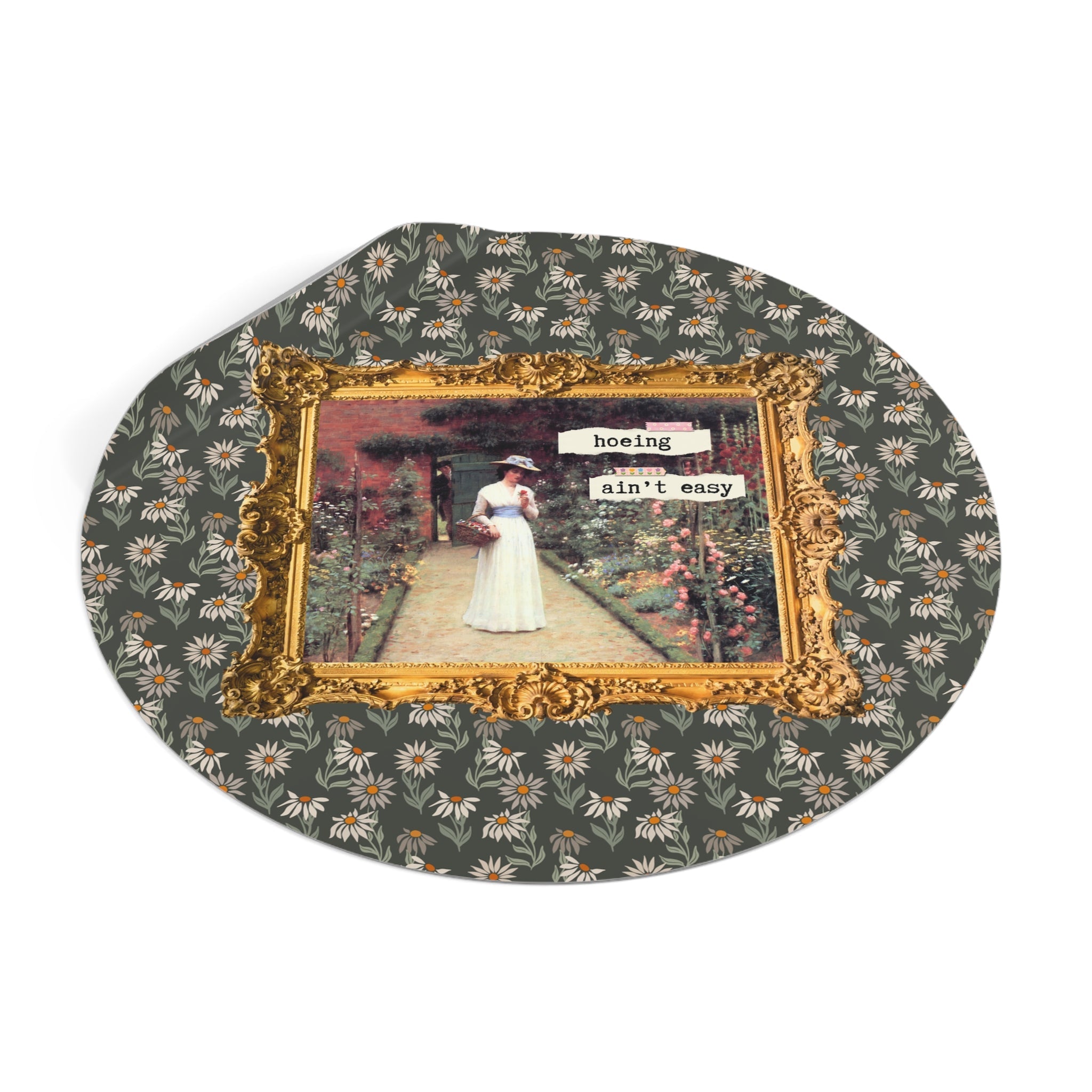 Hoeing Ain't Easy Sticker - Opal and June