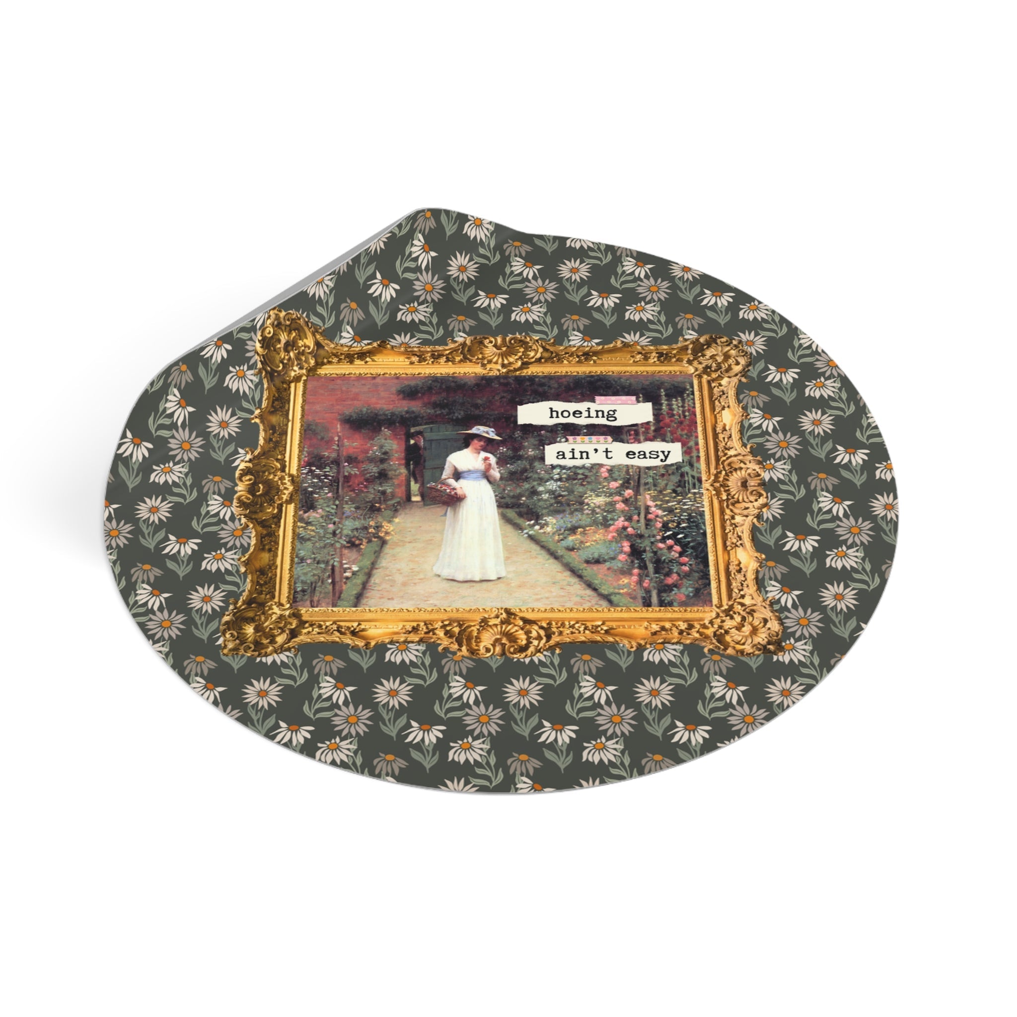 Hoeing Ain't Easy Sticker - Opal and June