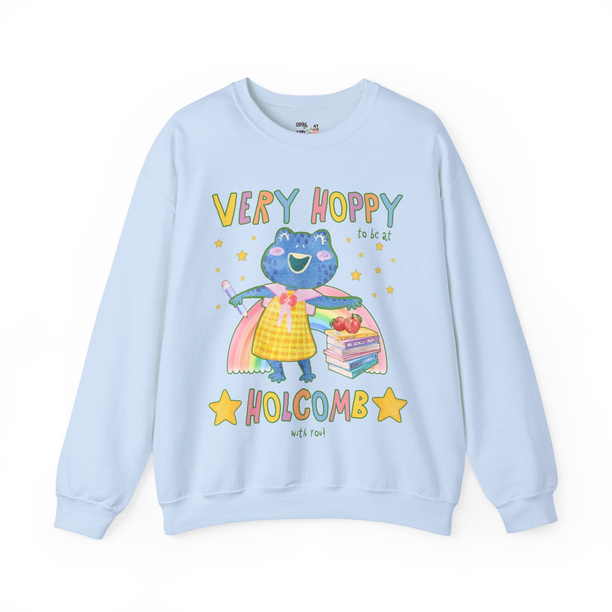 Holcomb Elementary School Sweatshirt: Very Hoppy - Opal and June