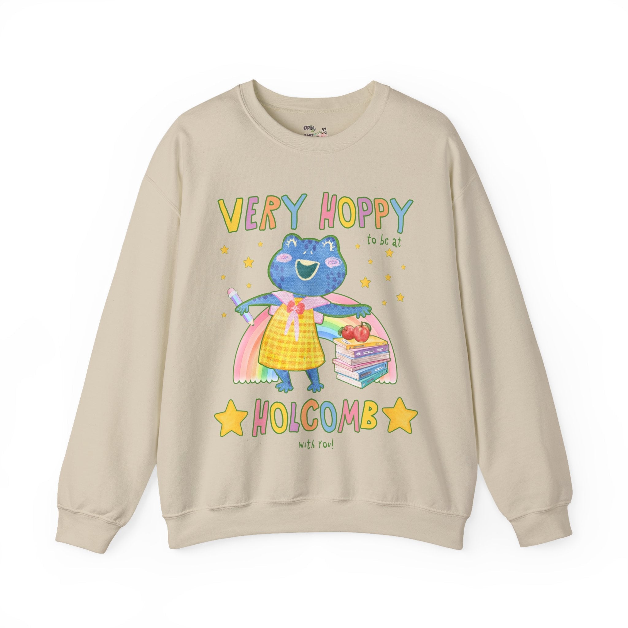 Holcomb Elementary School Sweatshirt: Very Hoppy - Opal and June