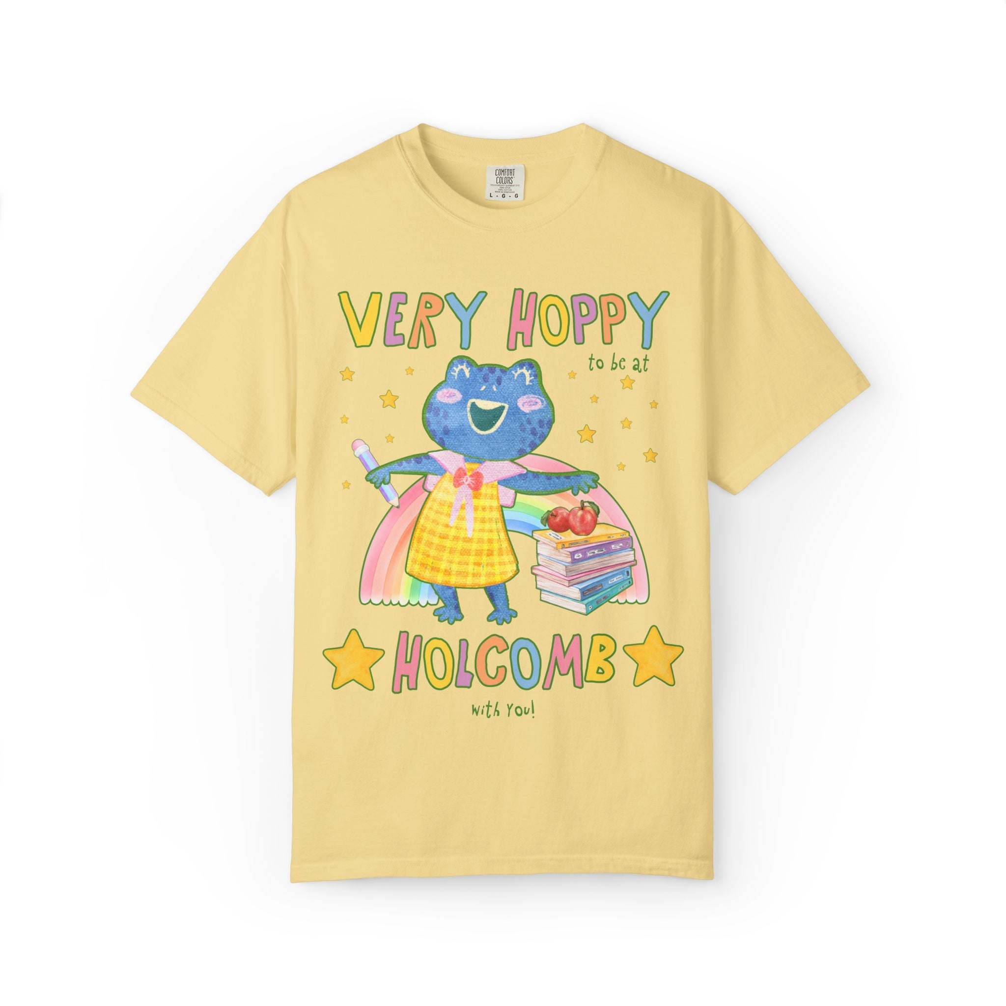 Holcomb Elementary School Tee Shirt: Very Hoppy - Opal and June