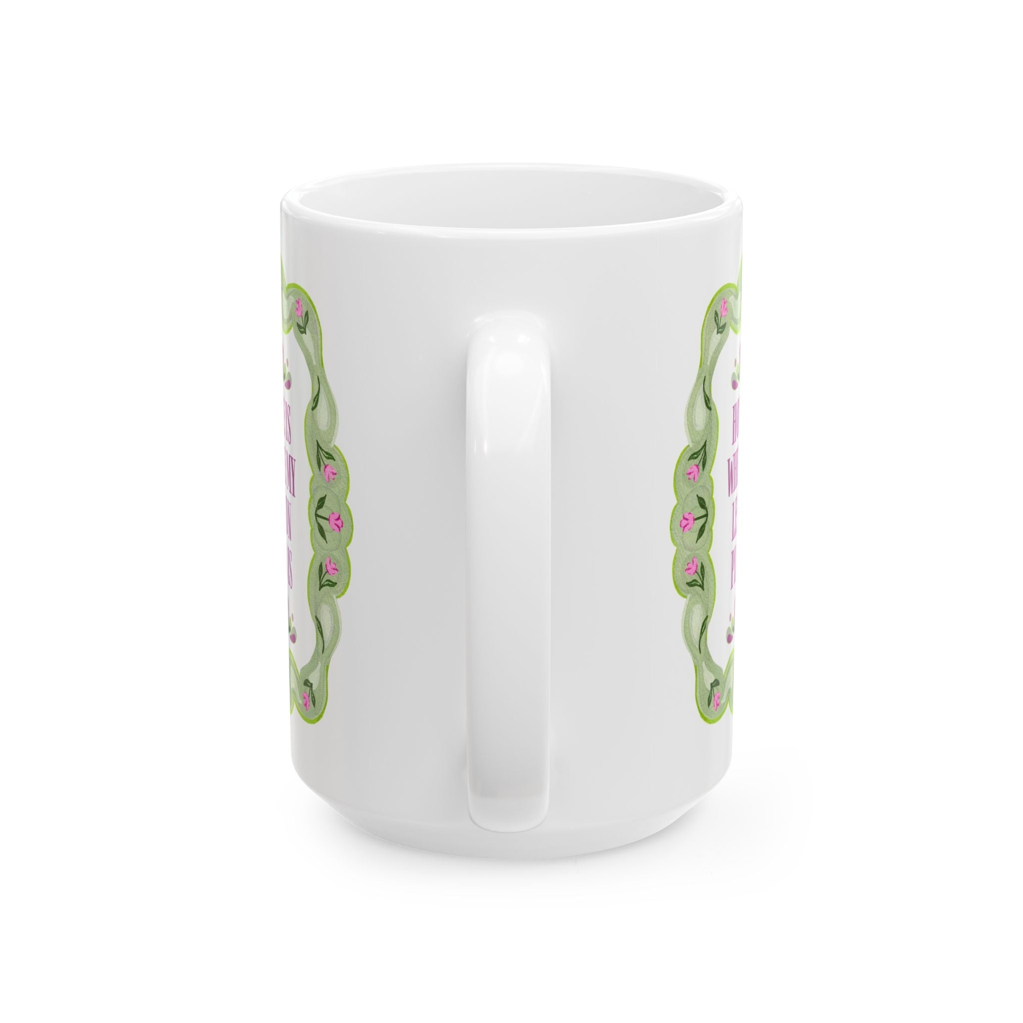 Home is Where My Lesson Plan Is: Nostalgic 90s Aesthetic Coffee Mug for Teacher, Cute Teacher Appreciation Gift for End of School - Opal and June