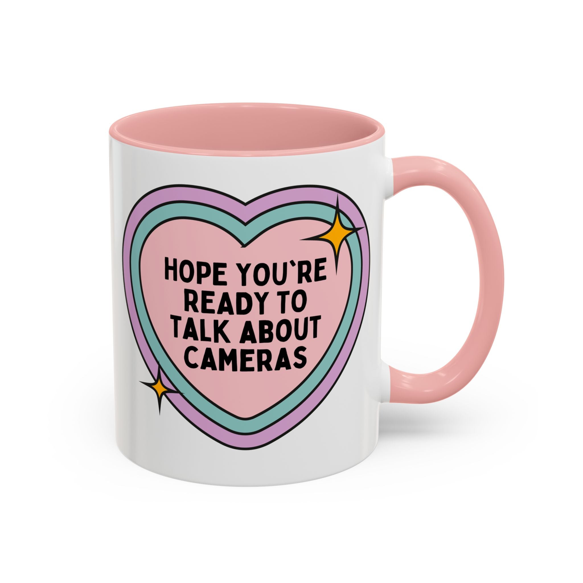 Hope You're Ready to Talk About Cameras Coffee Mug for Photographer, Wedding Photographer or Family Photographer Thank You Gift, Photography Teacher Gift - Opal and June