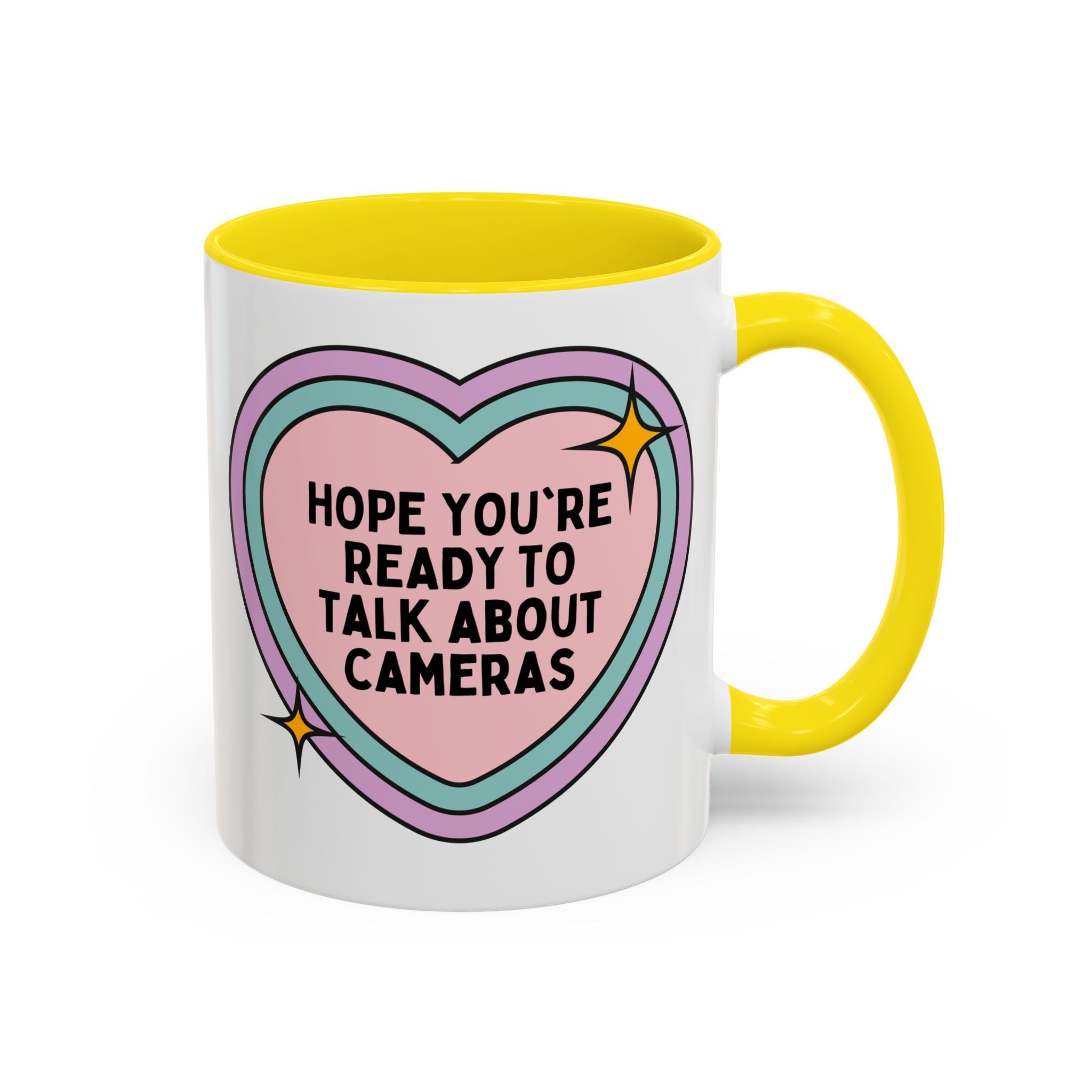 Hope You're Ready to Talk About Cameras Coffee Mug for Photographer, Wedding Photographer or Family Photographer Thank You Gift, Photography Teacher Gift - Opal and June