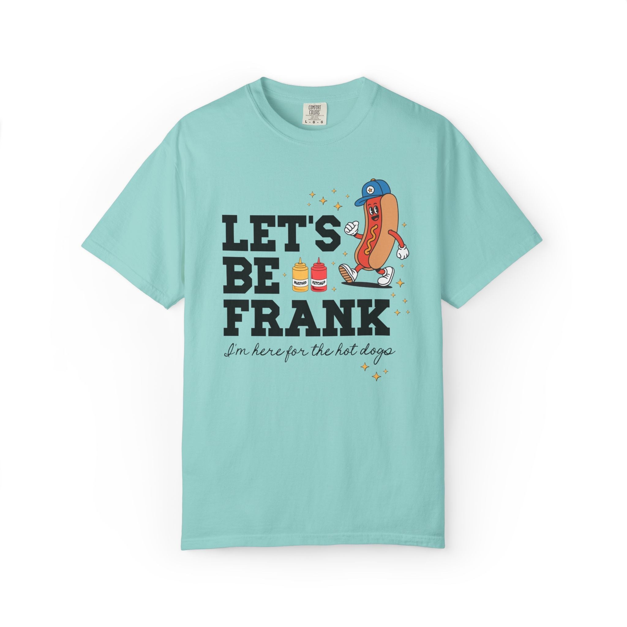 Hot Dog Lover Tee Shirt for Dad or Brother Who Loves Hot Dogs, Funny Foodie Chef or Food Lover Tee Shirt, Silly Baseball Sports Lover Tee - Opal and June