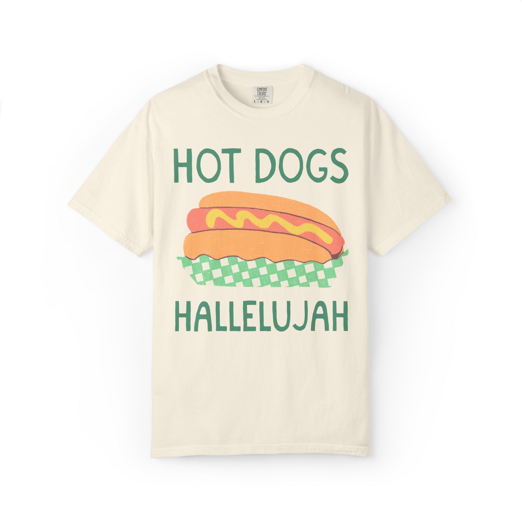 Hot Dog Lover Tee Shirt for Dad or Friend Who Loves Hot Dogs, Silly Baseball Parent T-Shirt for Baseball Game, Funny Foodie Food Lover Tee - Opal and June