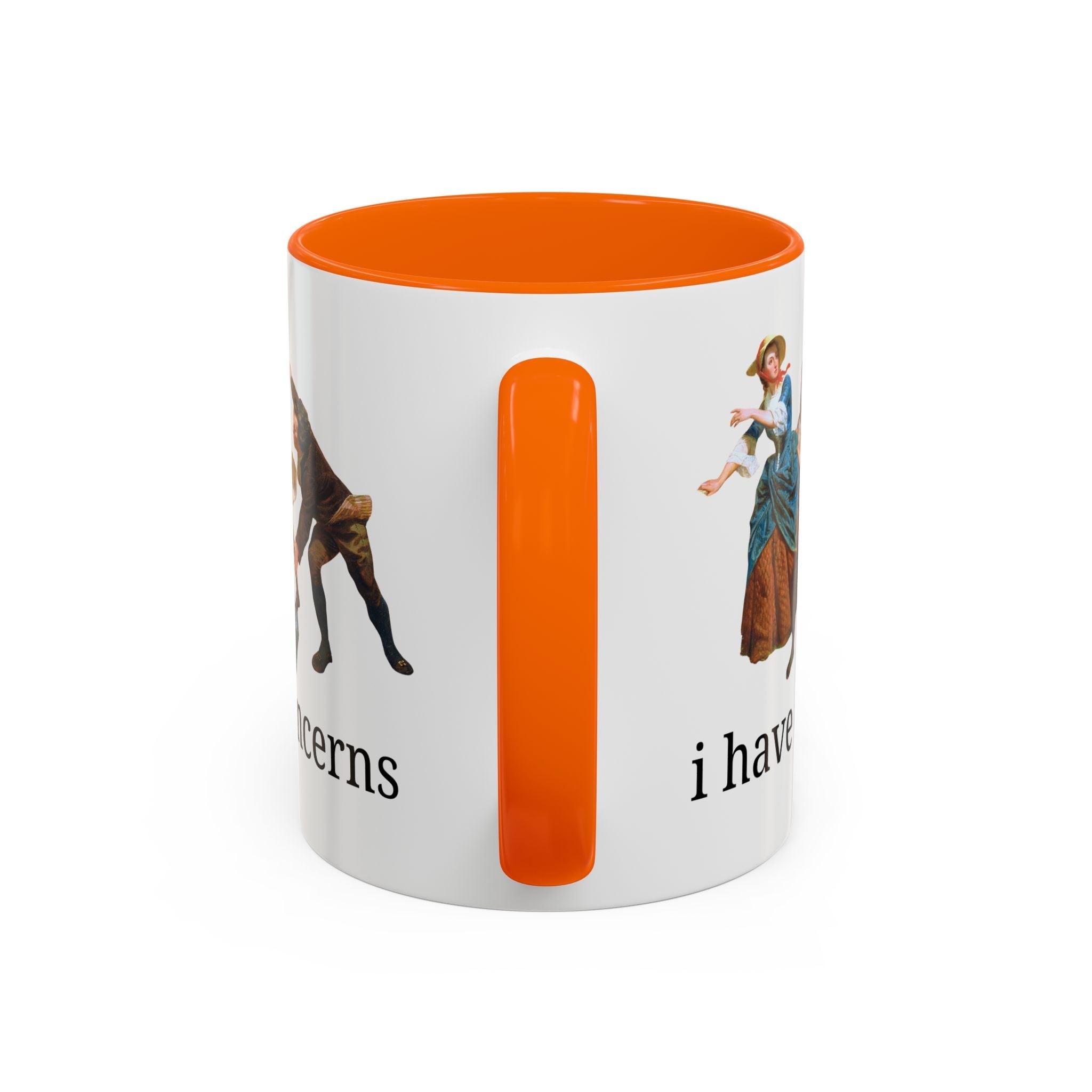 I Have Concerns Art History Coffee Mug: Mrs. Schuyler Burning Her Wheat Fields - Opal and June