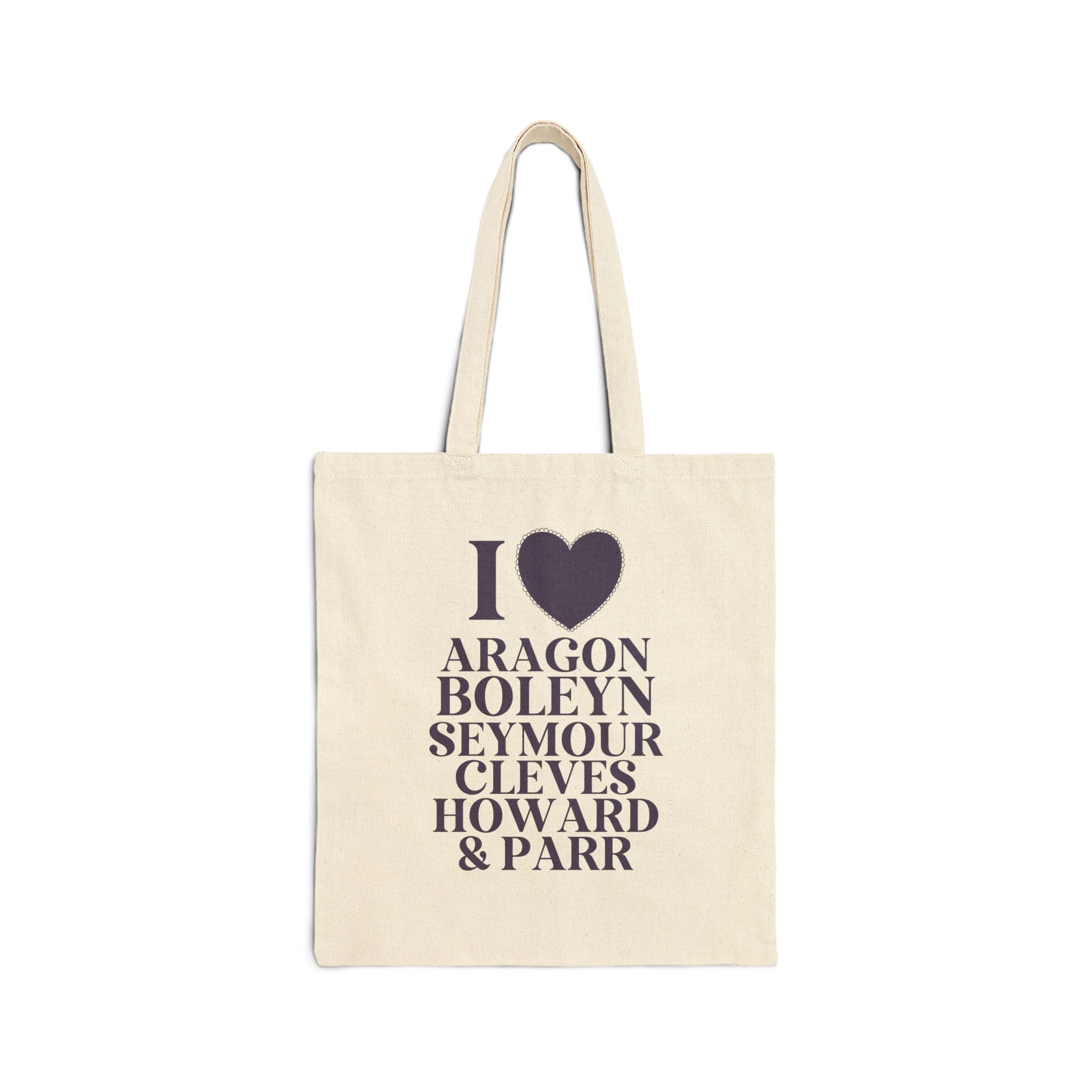 I Heart Henry the 8th's Wives Tote - Opal and June