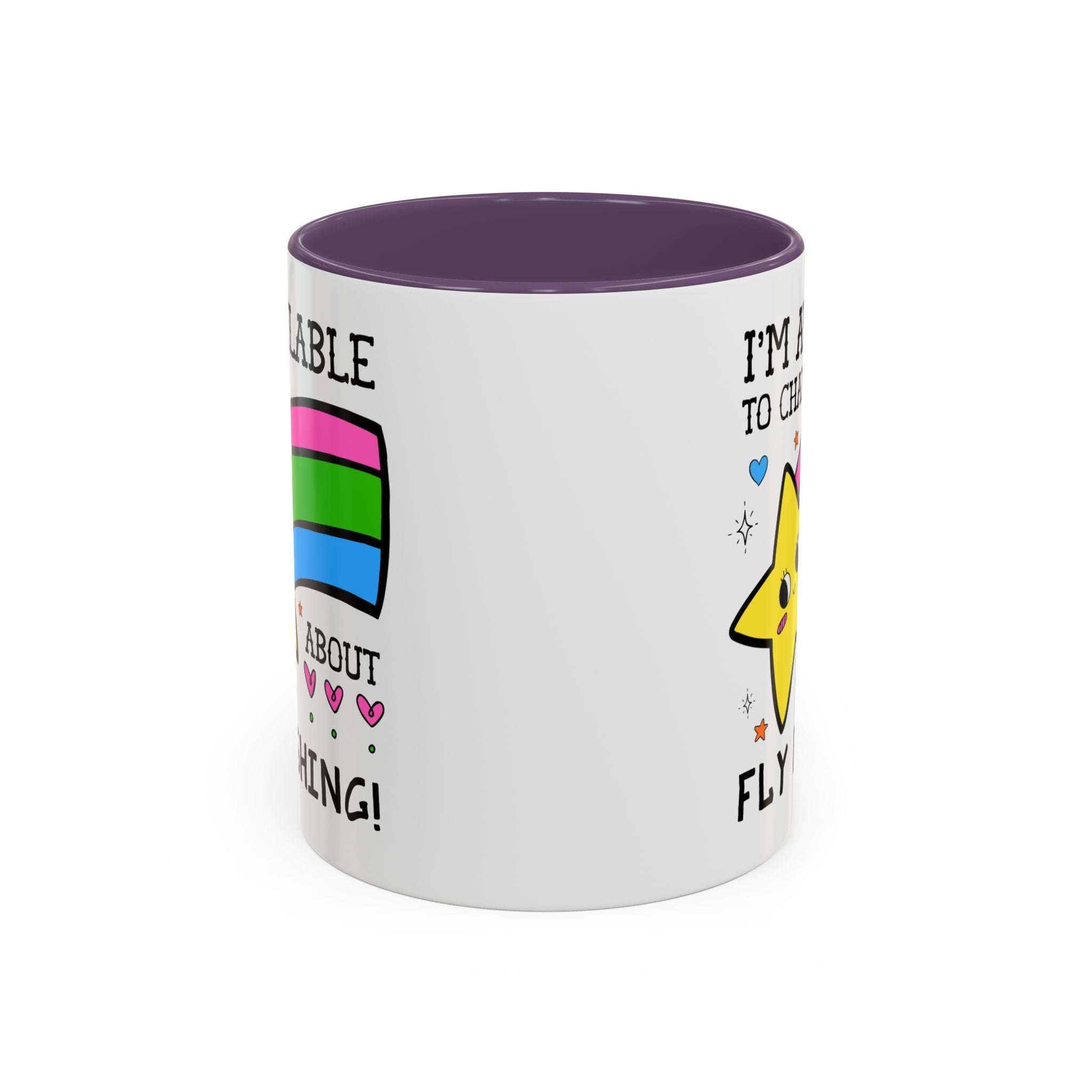 I'm Available to Chat About Fly Fishing Coffee Mug: Funny Fishing Lover Gift for Dad or Brother Who Loves Fly Fishing - Opal and June