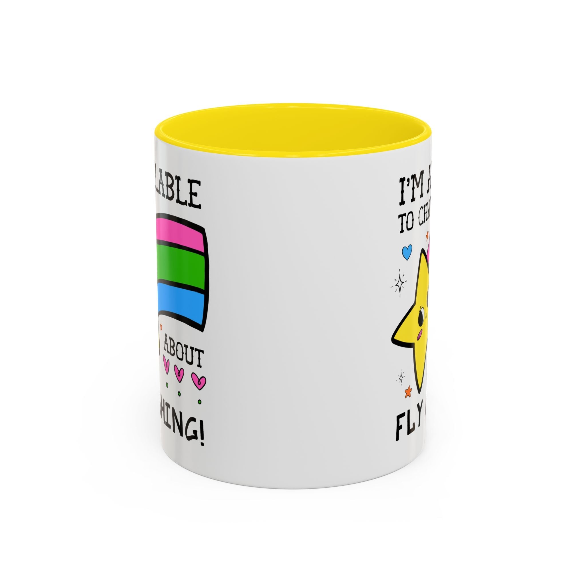 I'm Available to Chat About Fly Fishing Coffee Mug: Funny Fishing Lover Gift for Dad or Brother Who Loves Fly Fishing - Opal and June