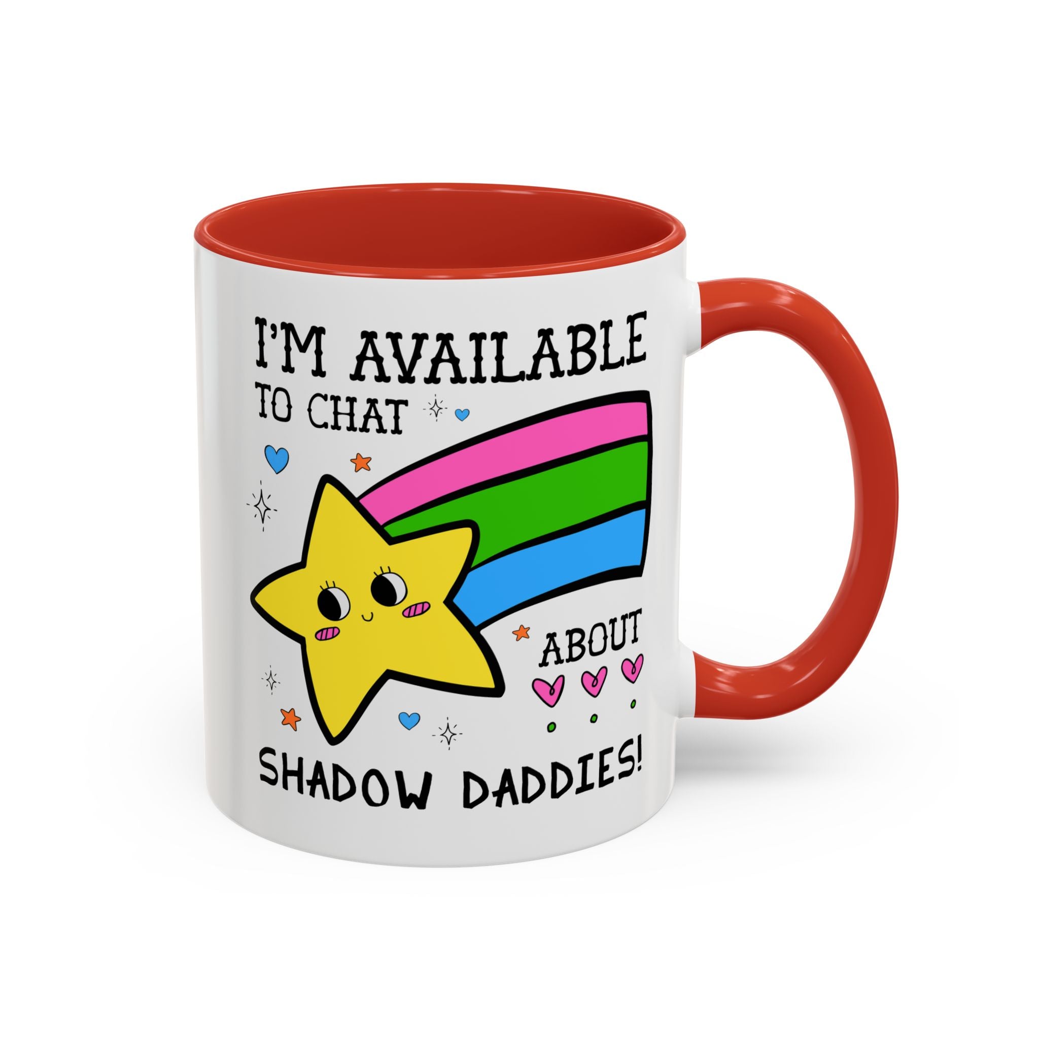 I'm Available to Chat About Shadow Daddies Coffee Mug - Opal and June