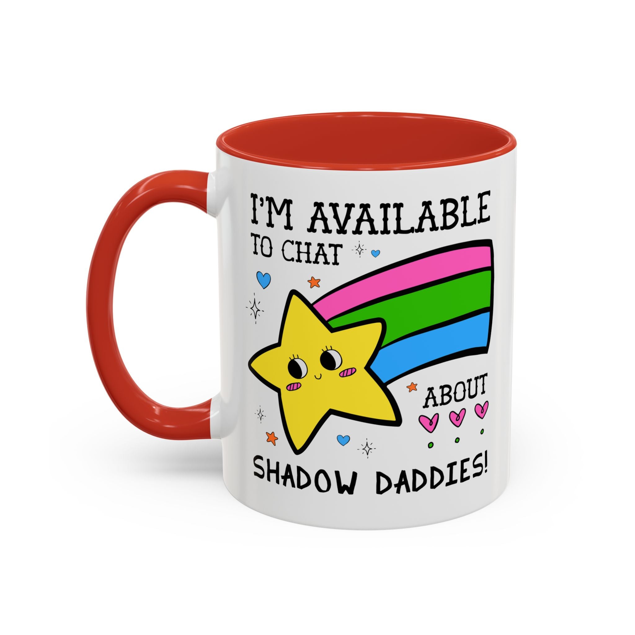 I'm Available to Chat About Shadow Daddies Coffee Mug - Opal and June