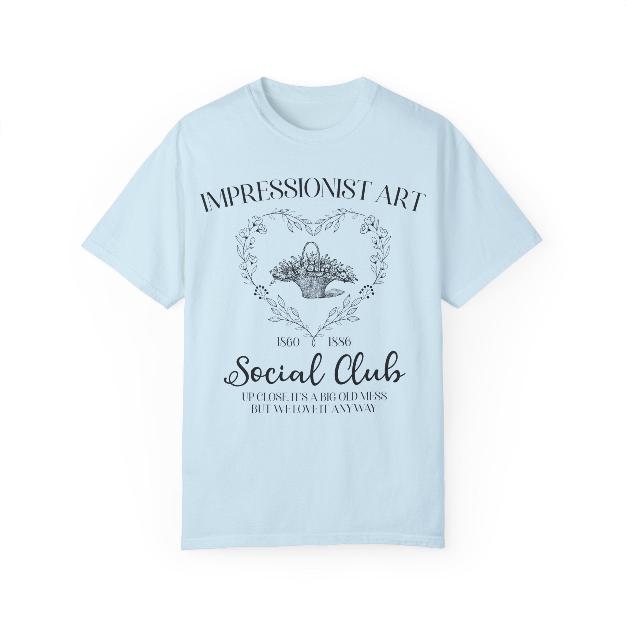 Impressionist Art History Tee Shirt for Humanities Teacher or Art Historian, Funny Saying 19th Century European History T-Shirt for Painter - Opal and June