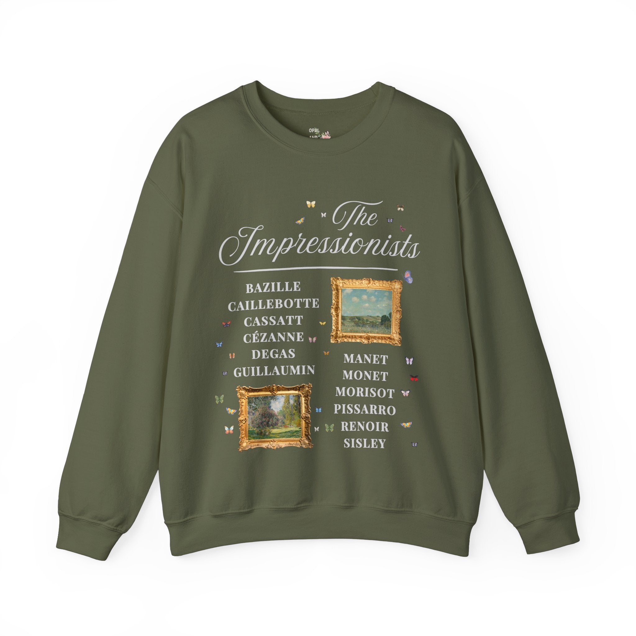 Impressionist Artists Sweatshirt - Opal and June