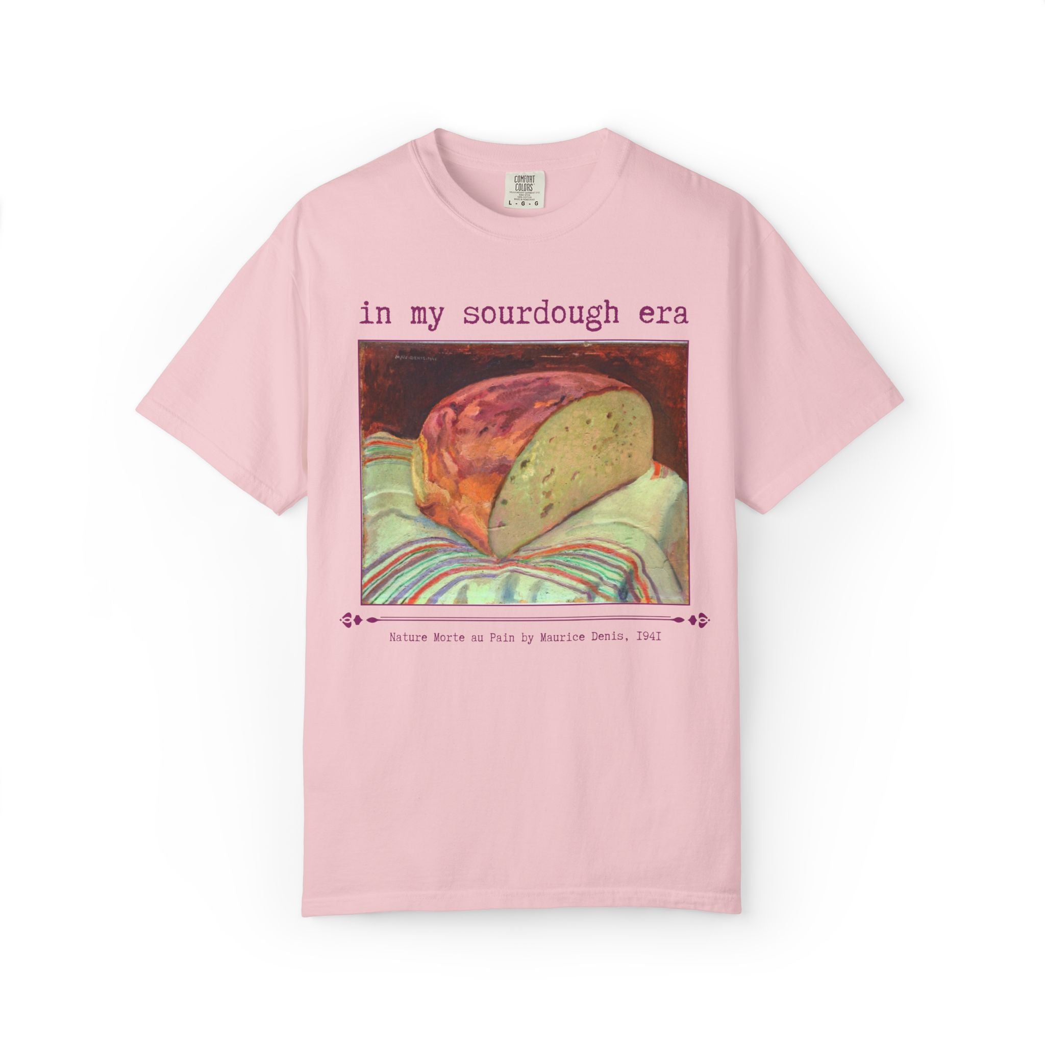 In My Sourdough Era Baking Tee Shirt for Friend Who Loves Baking Sourdough Bread, Cute Cooking Lover Gift, 1900s Art History Lover Tee - Opal and June