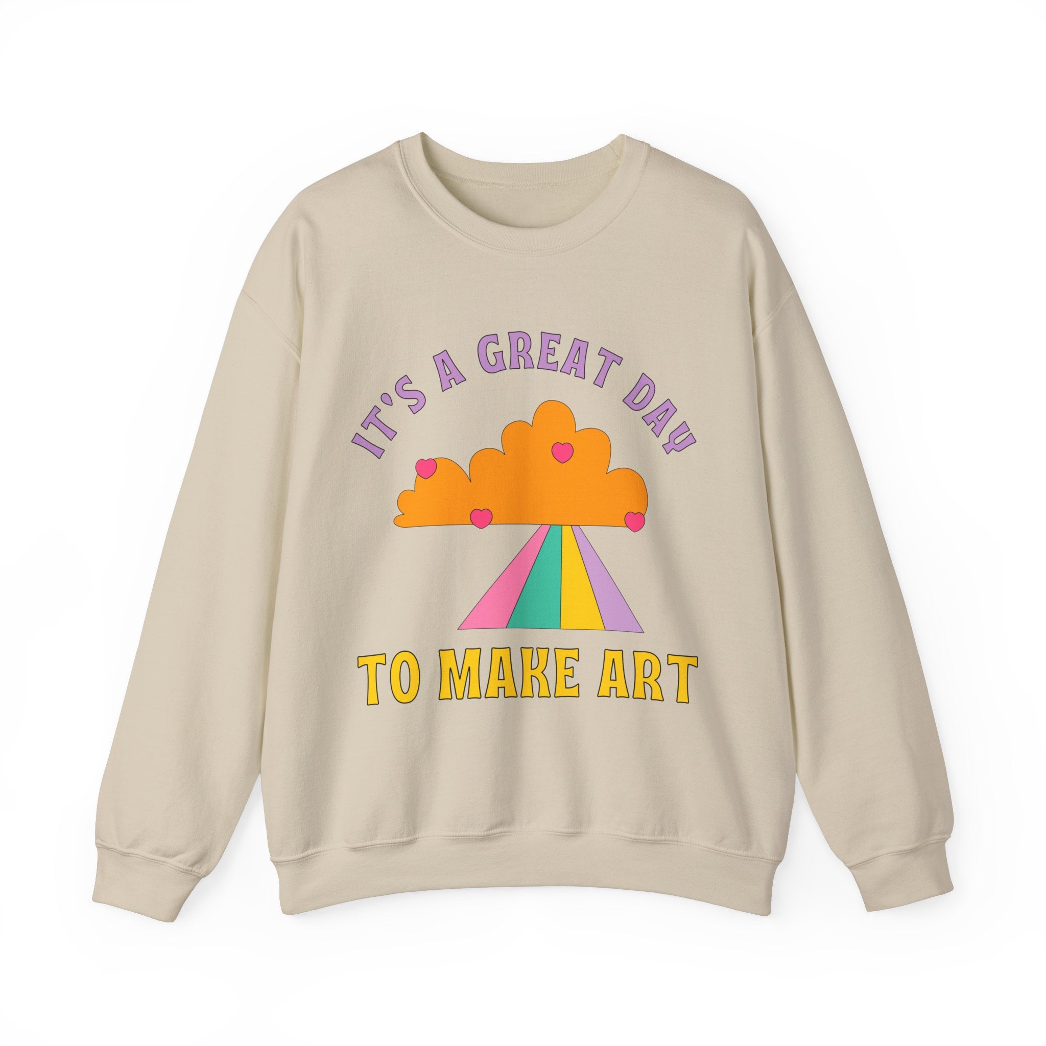 It's a Great Day to Make Art Sweatshirt - Opal and June