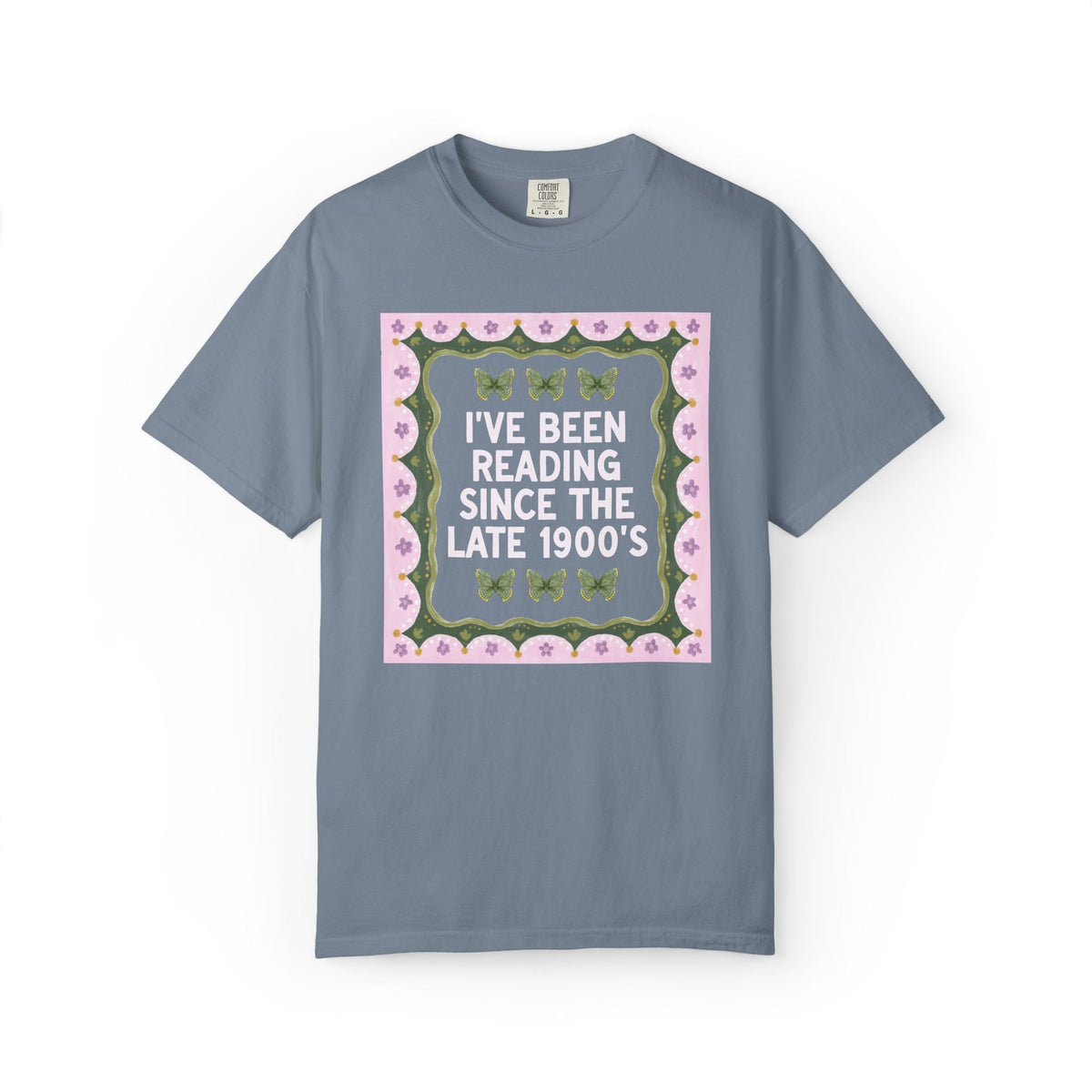 I've Been Reading Since the Late 1900's Funny Book Lover T-Shirt for 40th Birthday or Reader Born in the 1990s, Silly Fiction Literature Tee - Opal and June