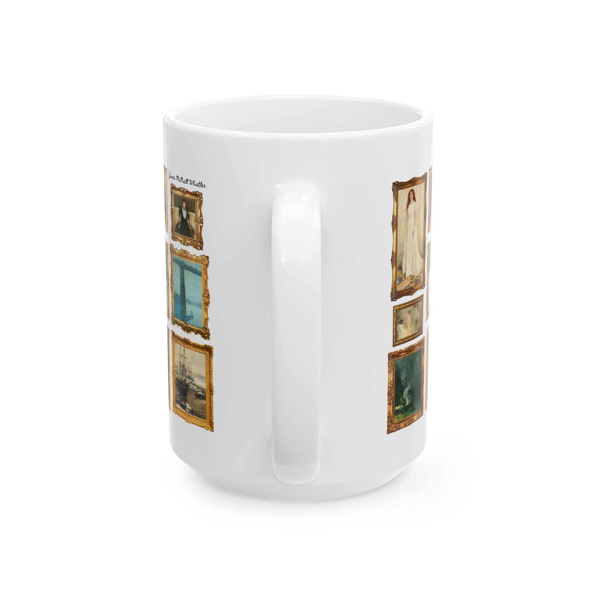 James McNeill Whistler American Art History Mug for History Buff, Whistler's Mother, Famous Paintings, 19th Century American Art Lover - Opal and June