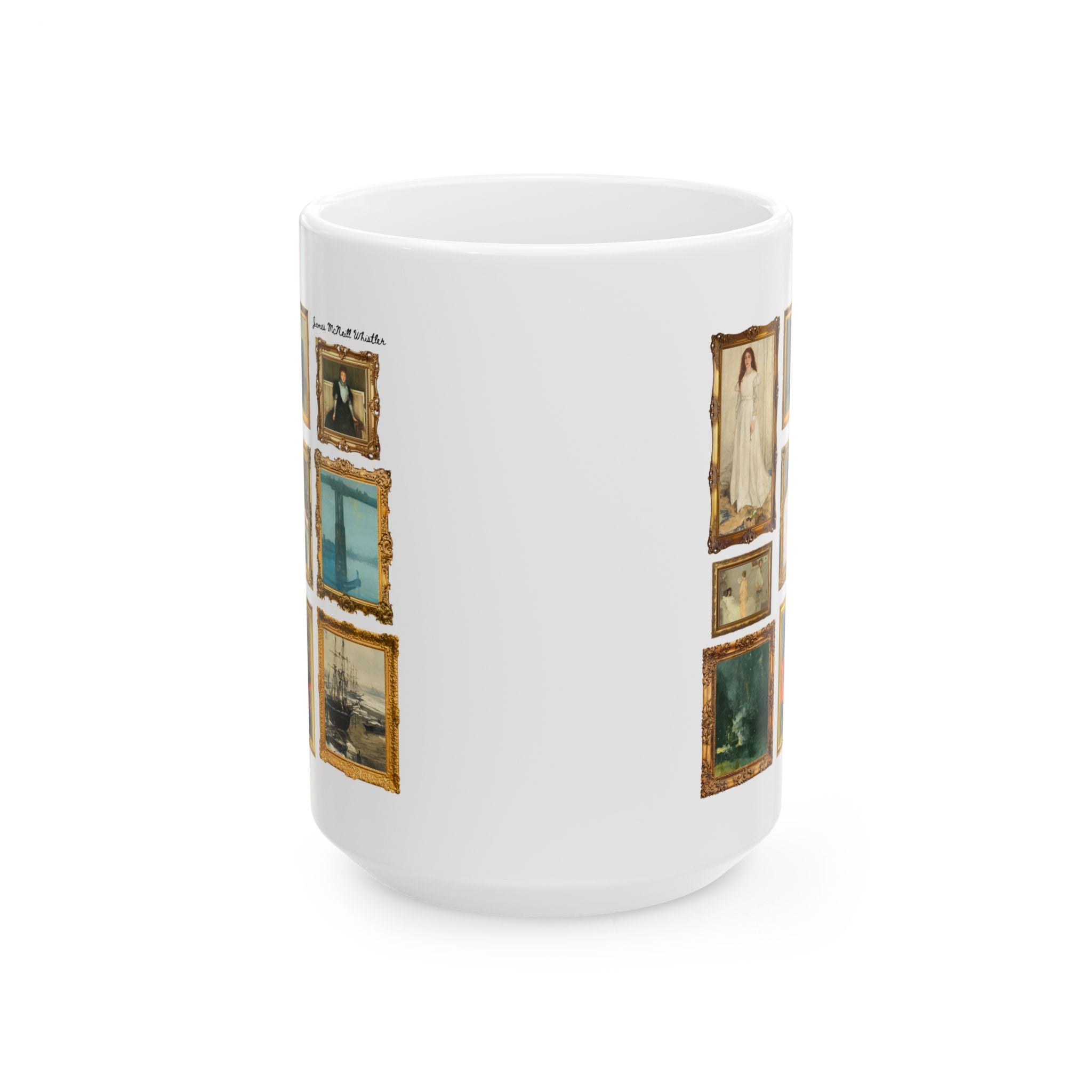 James McNeill Whistler American Art History Mug for History Buff, Whistler's Mother, Famous Paintings, 19th Century American Art Lover - Opal and June