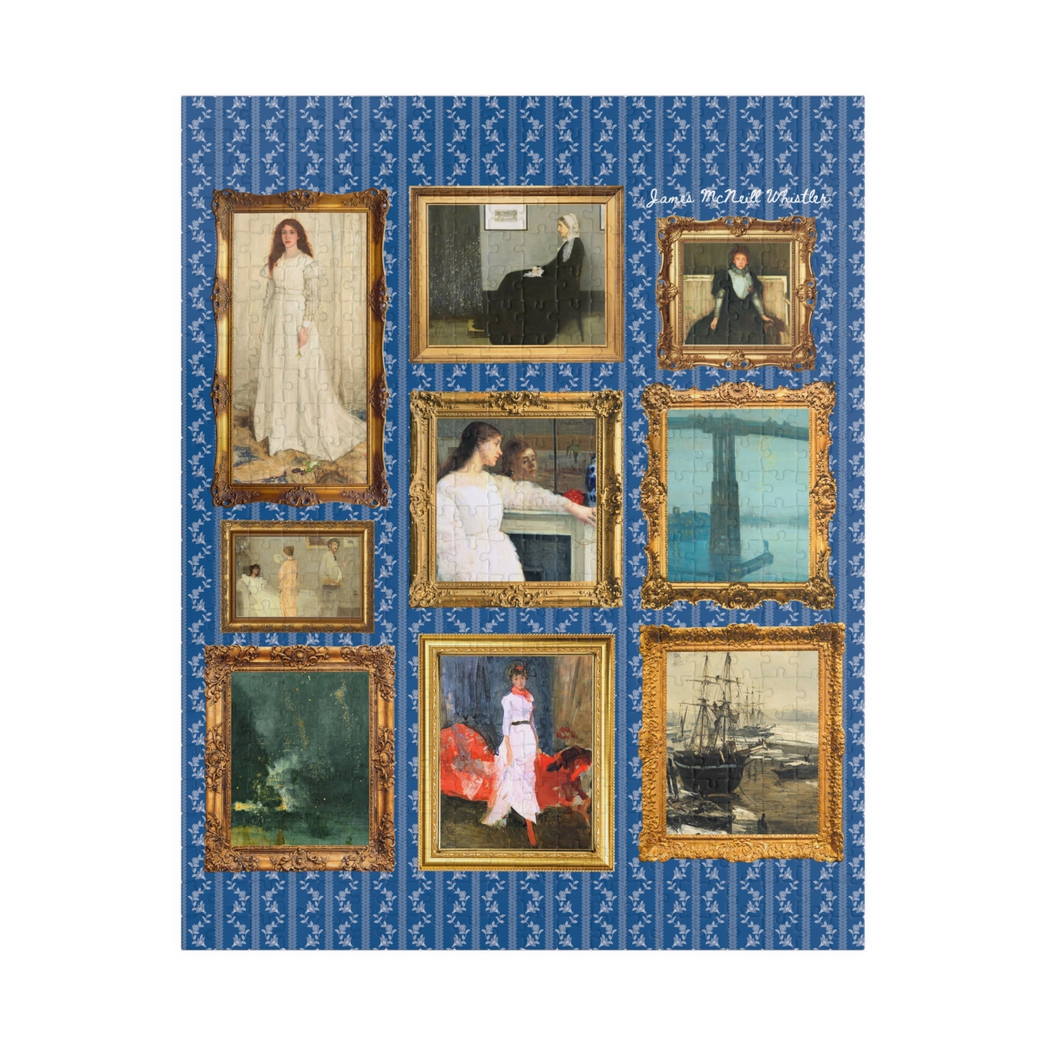 James McNeill Whistler American Art History Puzzle - Opal and June