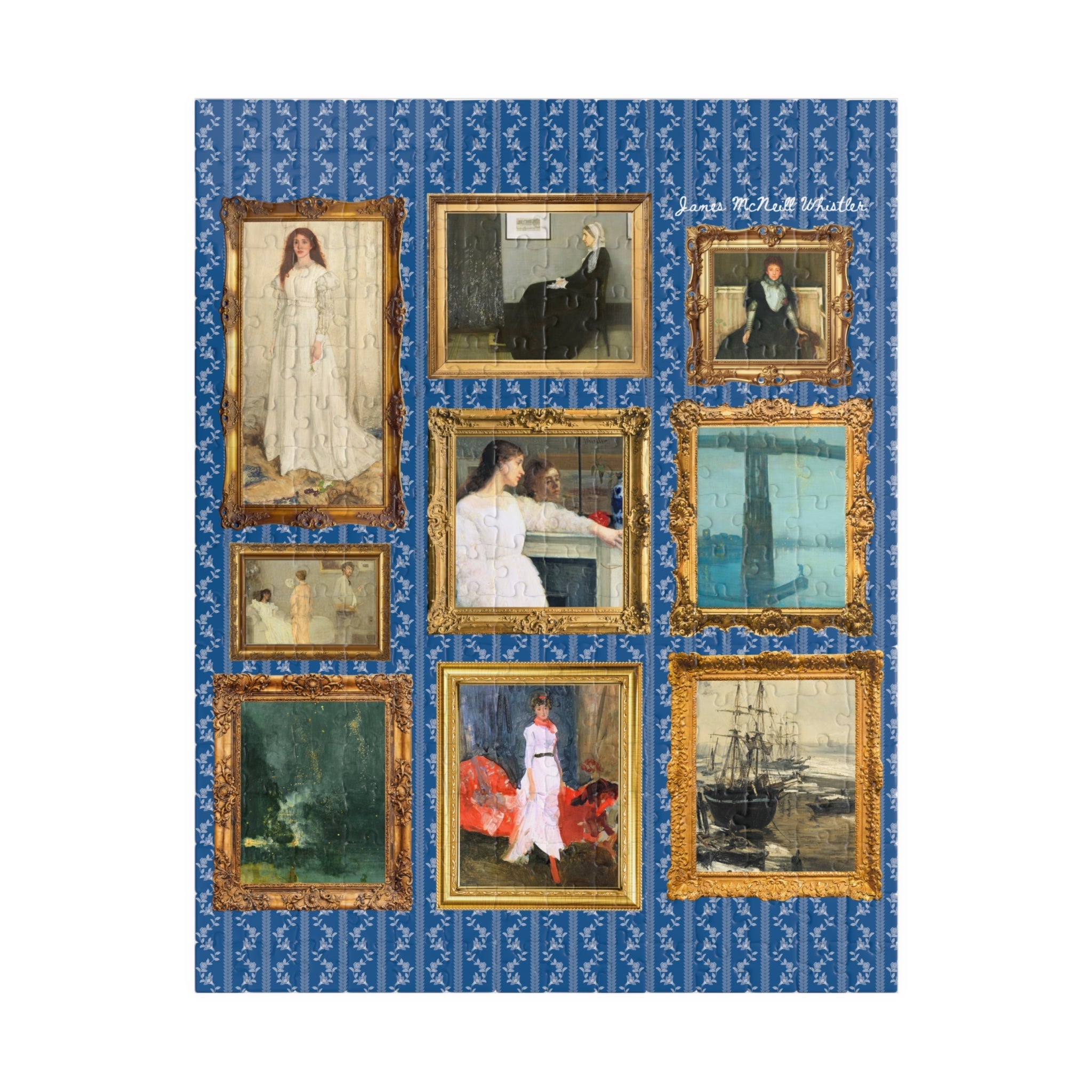 James McNeill Whistler American Art History Puzzle - Opal and June