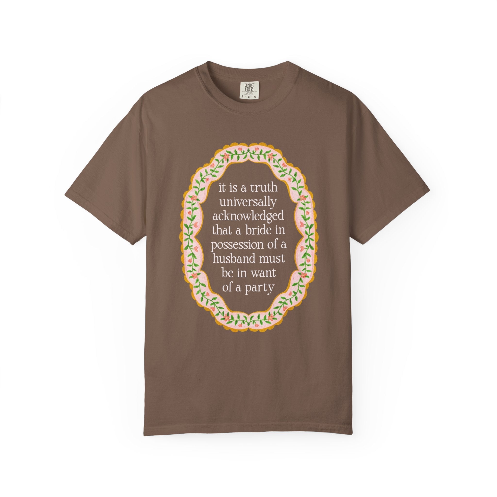 Jane Austen Bachelorette Tee Shirt - Opal and June