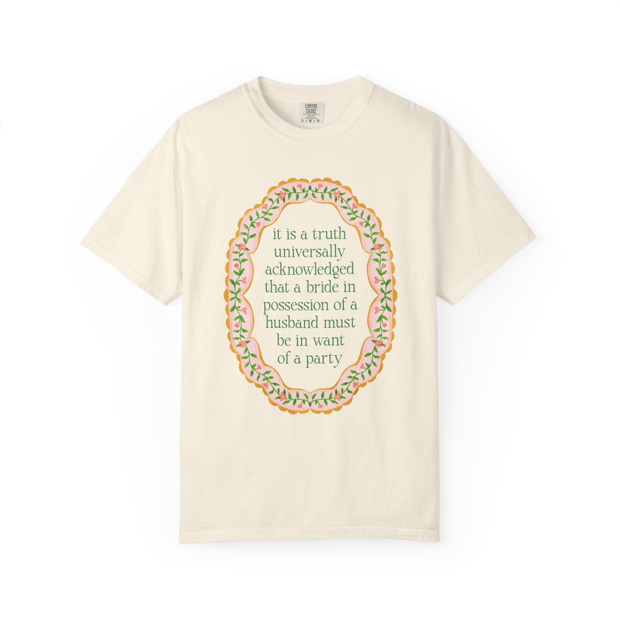 Jane Austen Bachelorette Tee Shirt - Opal and June