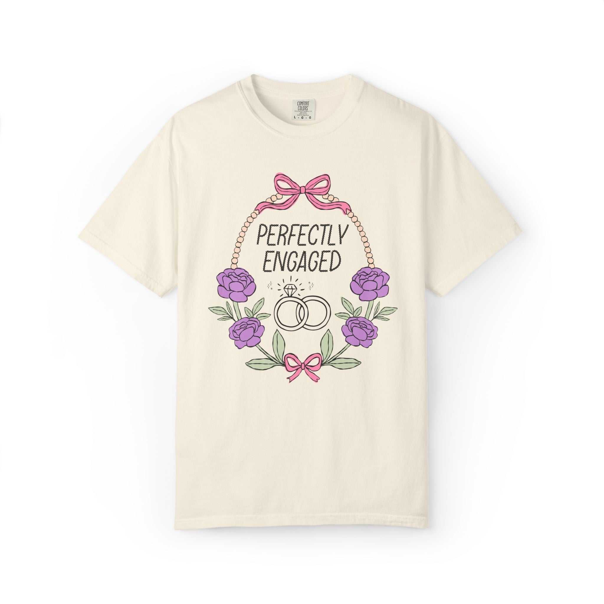 Jane Austen Bookish Bachelorette Tee Shirt for Bride Who Loves Regency Romance Nobels, Cute Pride and Prejudice Book Lover Matching T-Shirt - Opal and June