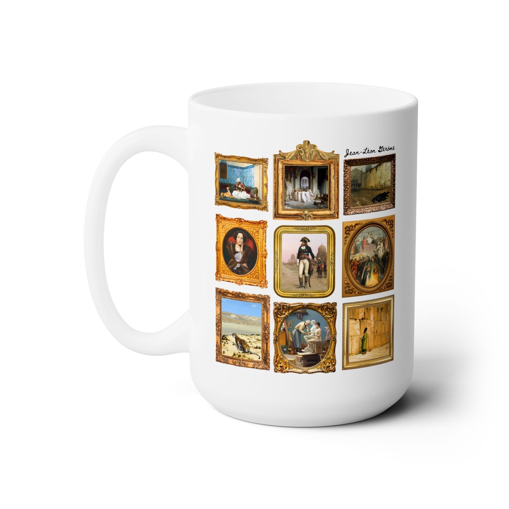 Jean - Léon Gérôme Art History Coffee Mug, French Academism Art History Lover Gift, Famous 19th Century Paintings, Humanities Proessor Gift - Opal and June