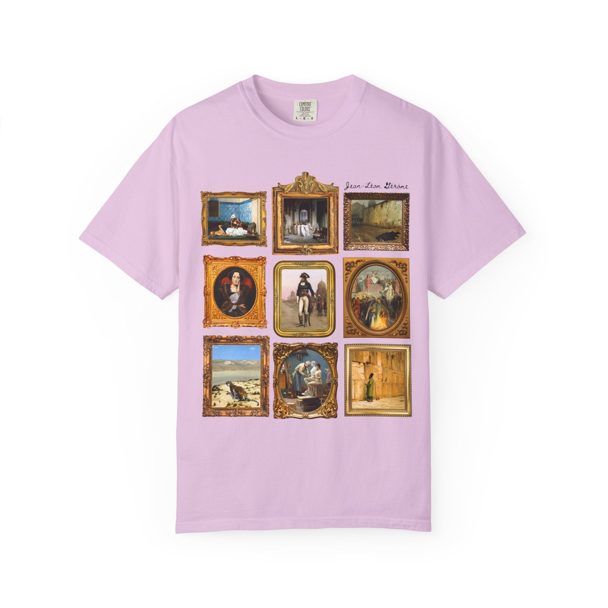 Jean - Léon Gérôme Art History Tee Shirt, French Academism Art History Lover Gift, Famous 19th Century Paintings, Humanities Proessor Gift - Opal and June